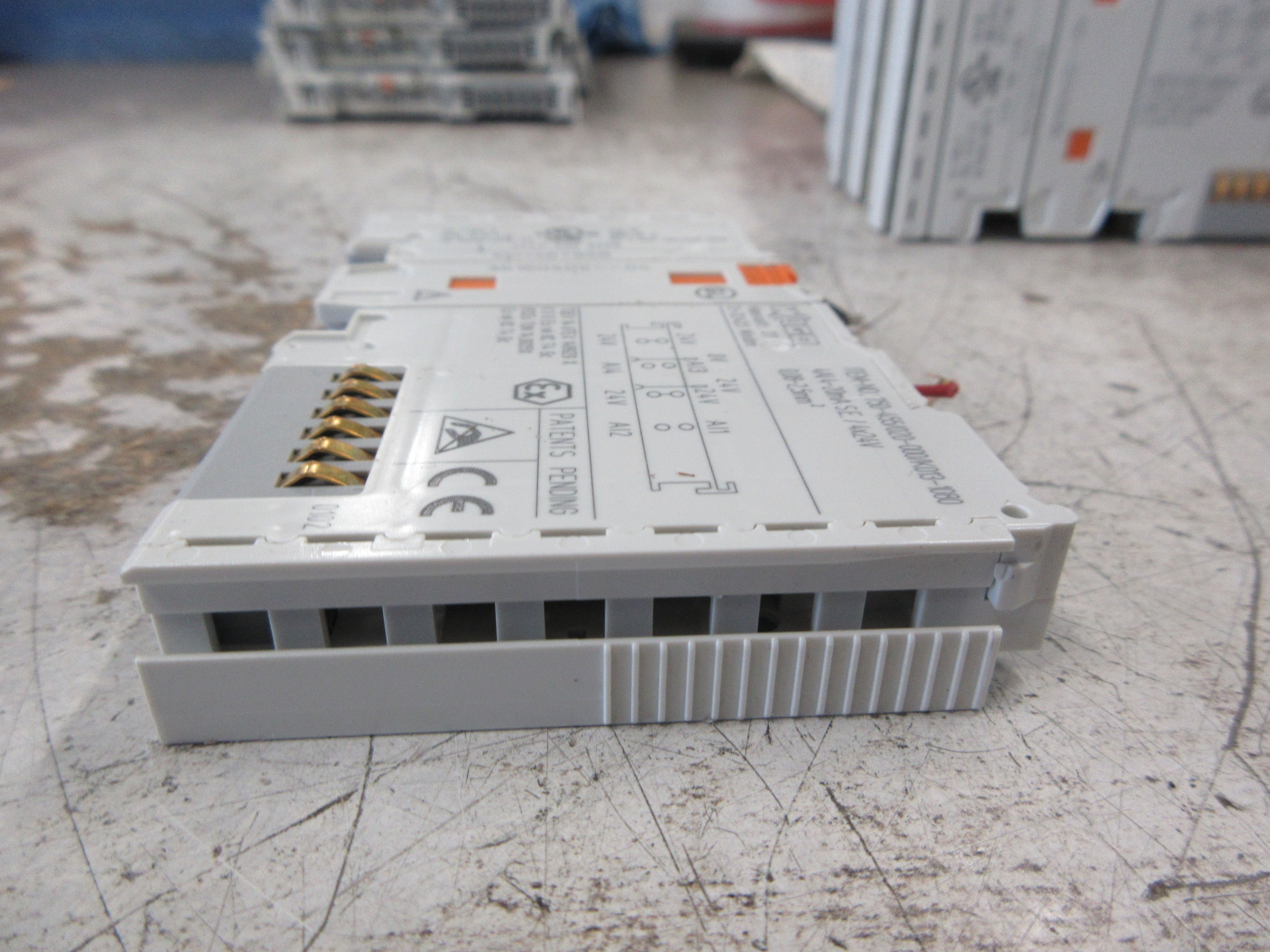 Wago GEA Analog Input Module 750-455/020-000/K013-1080 4-Ch 4-20mA 4x24V Used