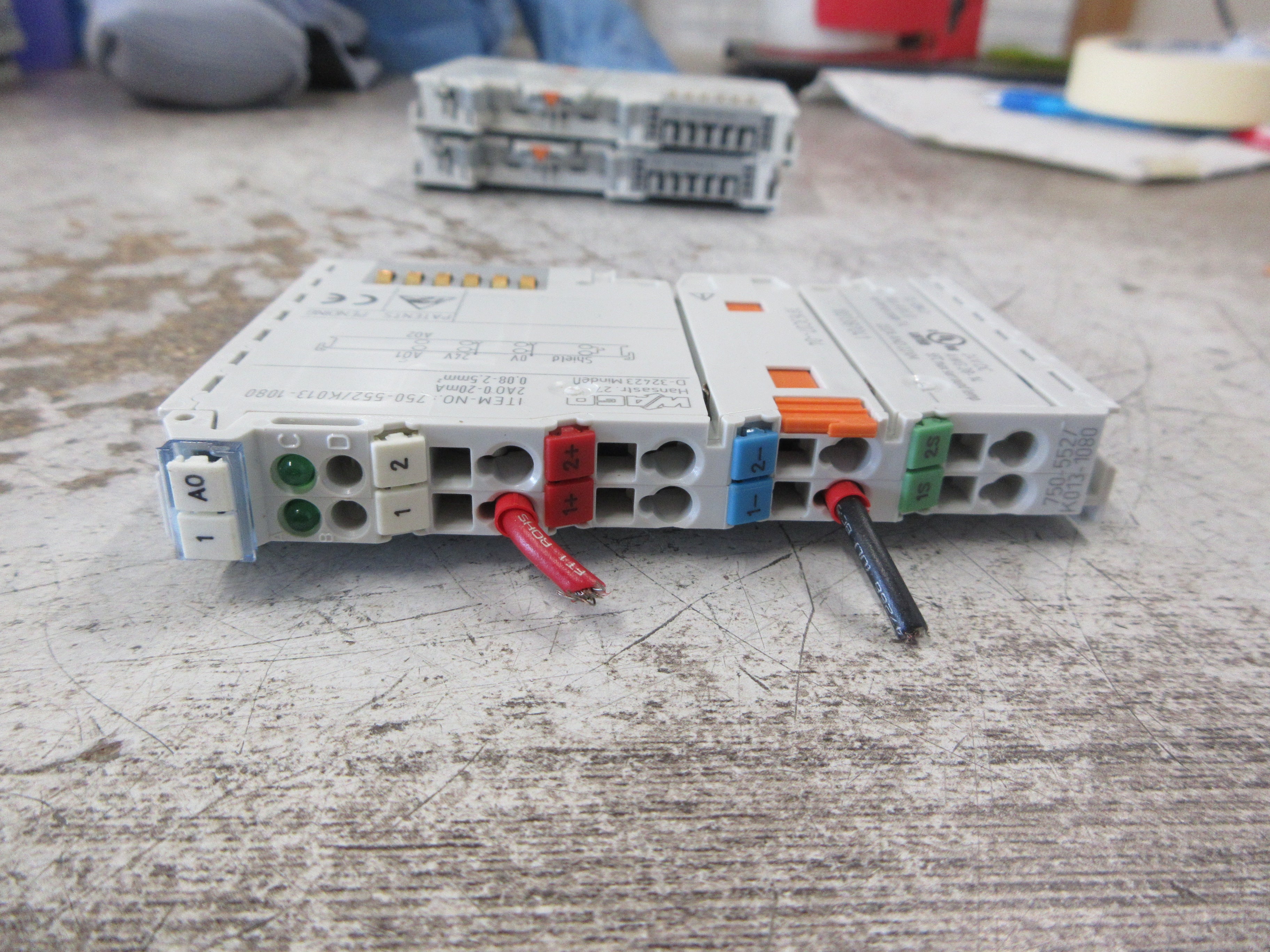 Wago GEA Analog Output Module 750-552/K013-1080 2-Ch 0-20mA Used