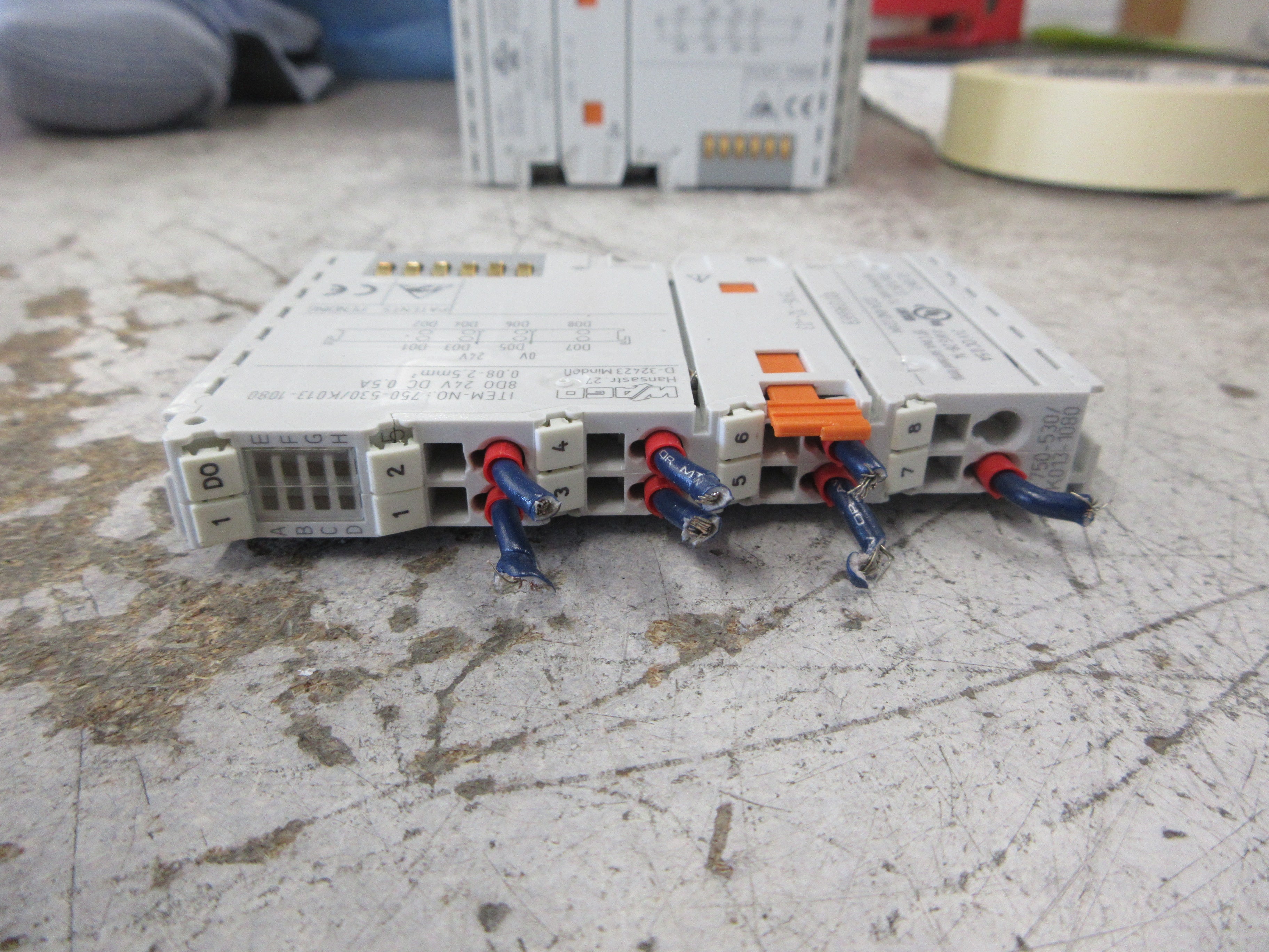Wago GEA Digital Output Module 750-530/K013-1080 8-Ch 24VDC Used