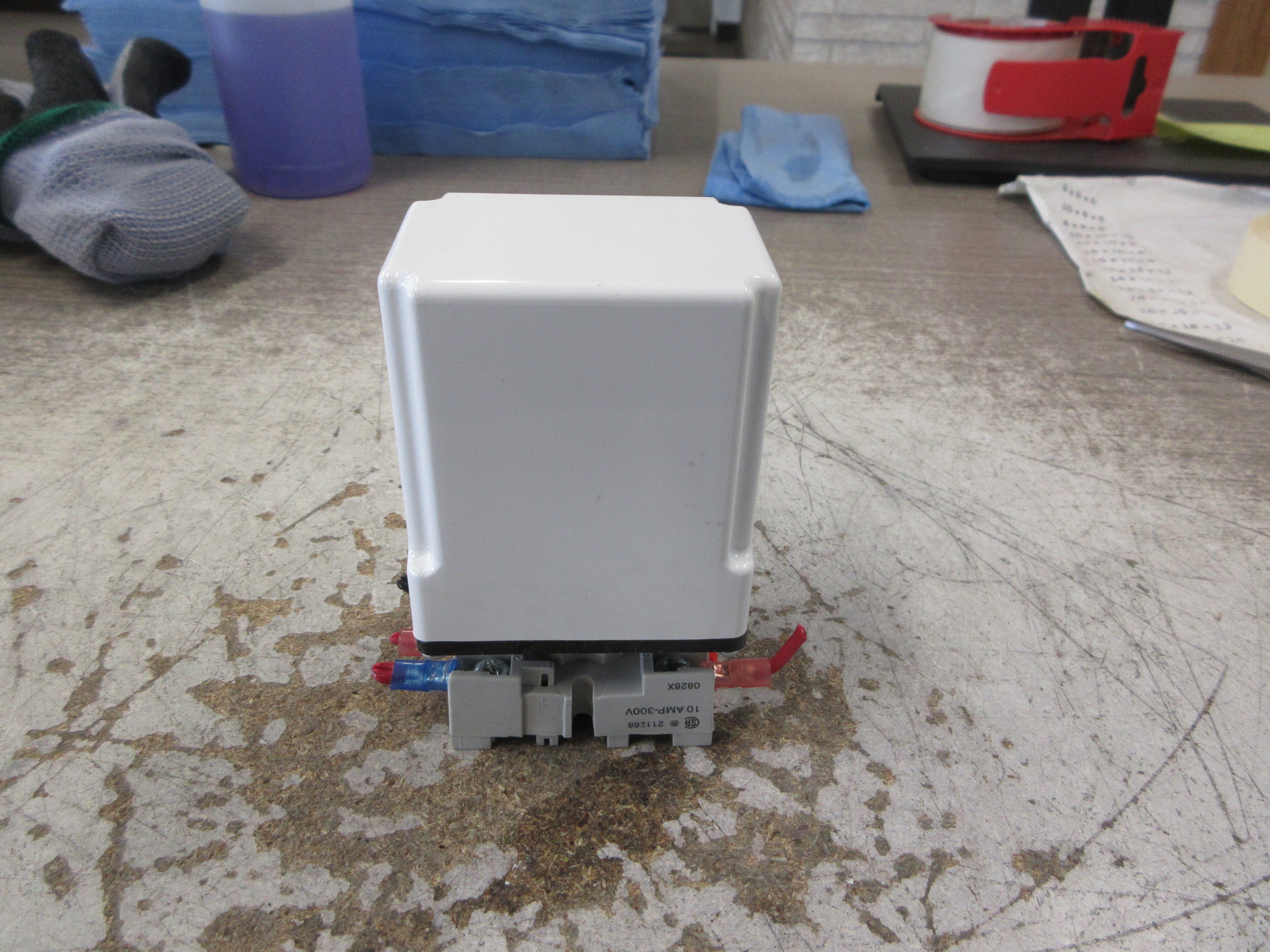 Square D Timing Relay 9050 JCK1F5V14 Ser. F Delay: Fixed 5 Sec w/ Base Used