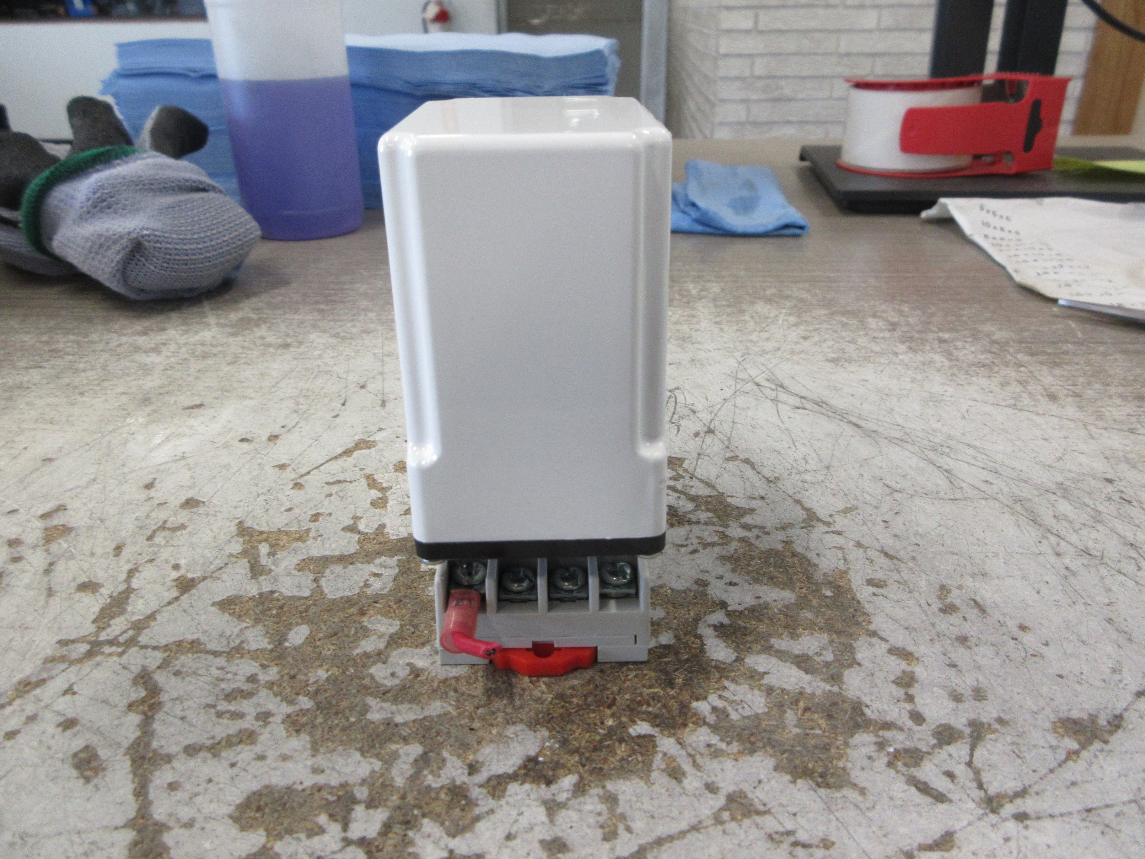 Square D Timing Relay 9050 JCK1F5V14 Ser. F Delay: Fixed 5 Sec w/ Base Used