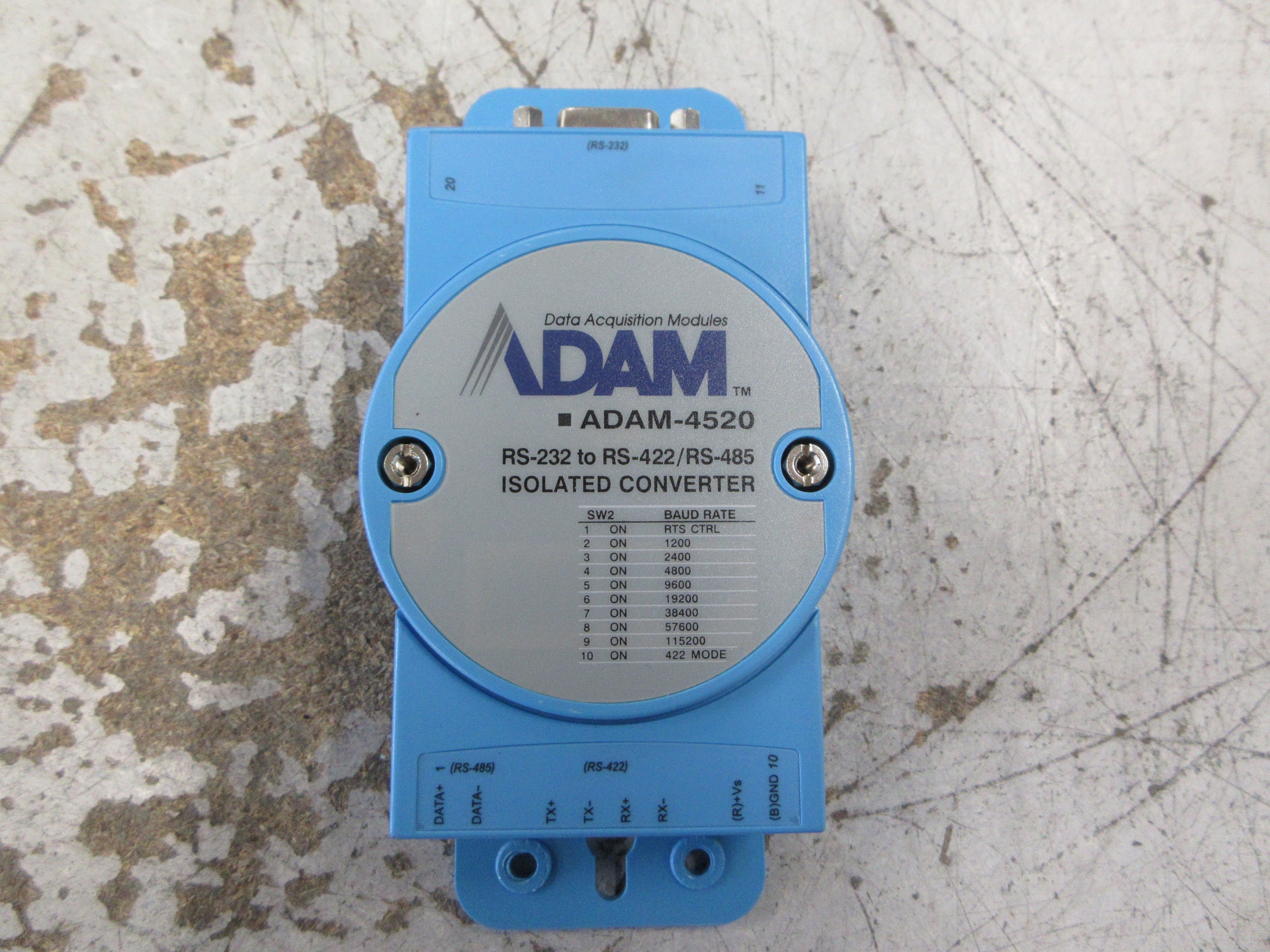 Adam Isolated Converter ADAM-4520 RS-232 to RS-422/RS-485 Used