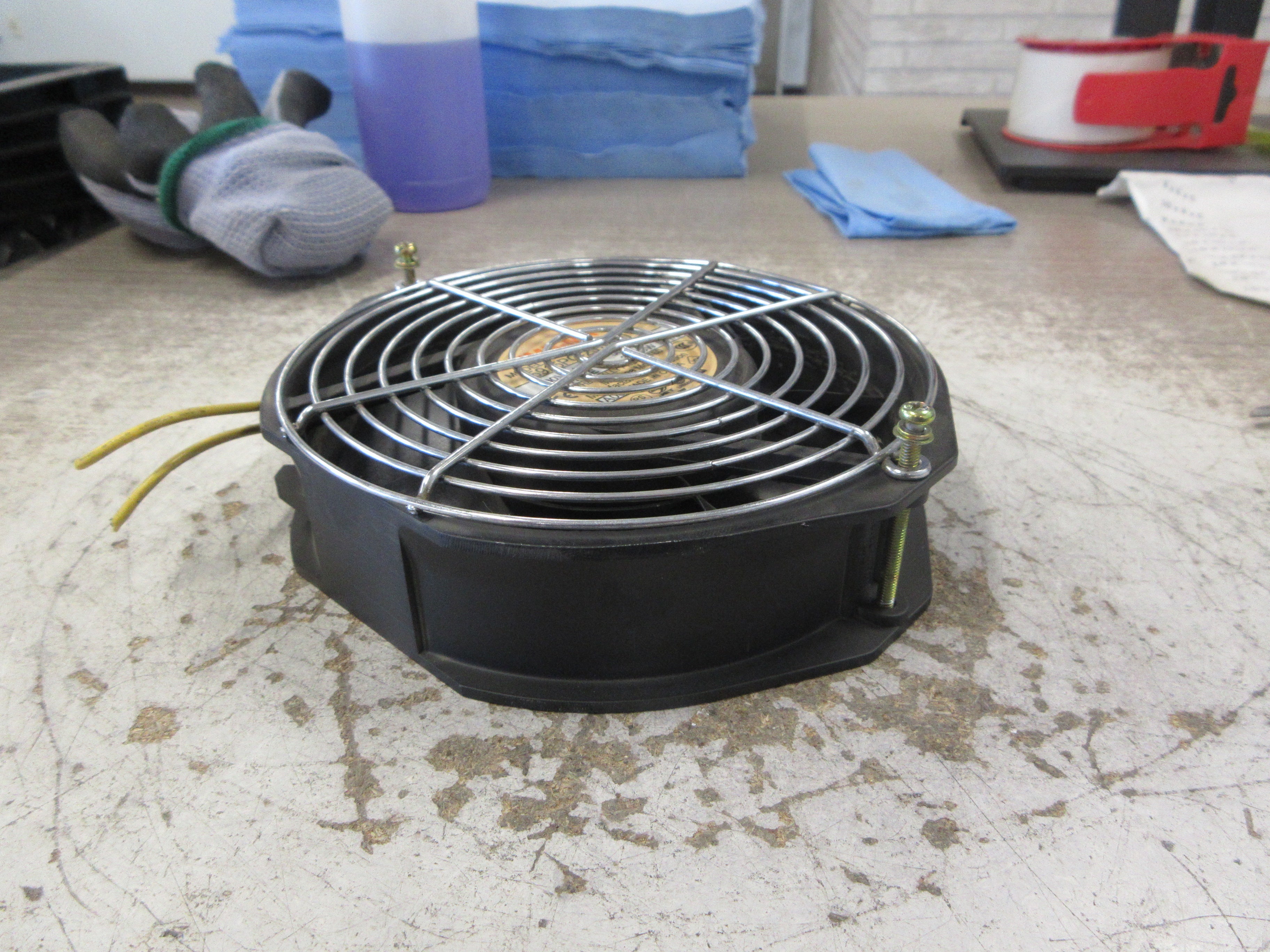 NBM-MAT Axial Fan 5915PC-23T-B30 230V 50/60Hz 1Ph 35W W/Grille Used