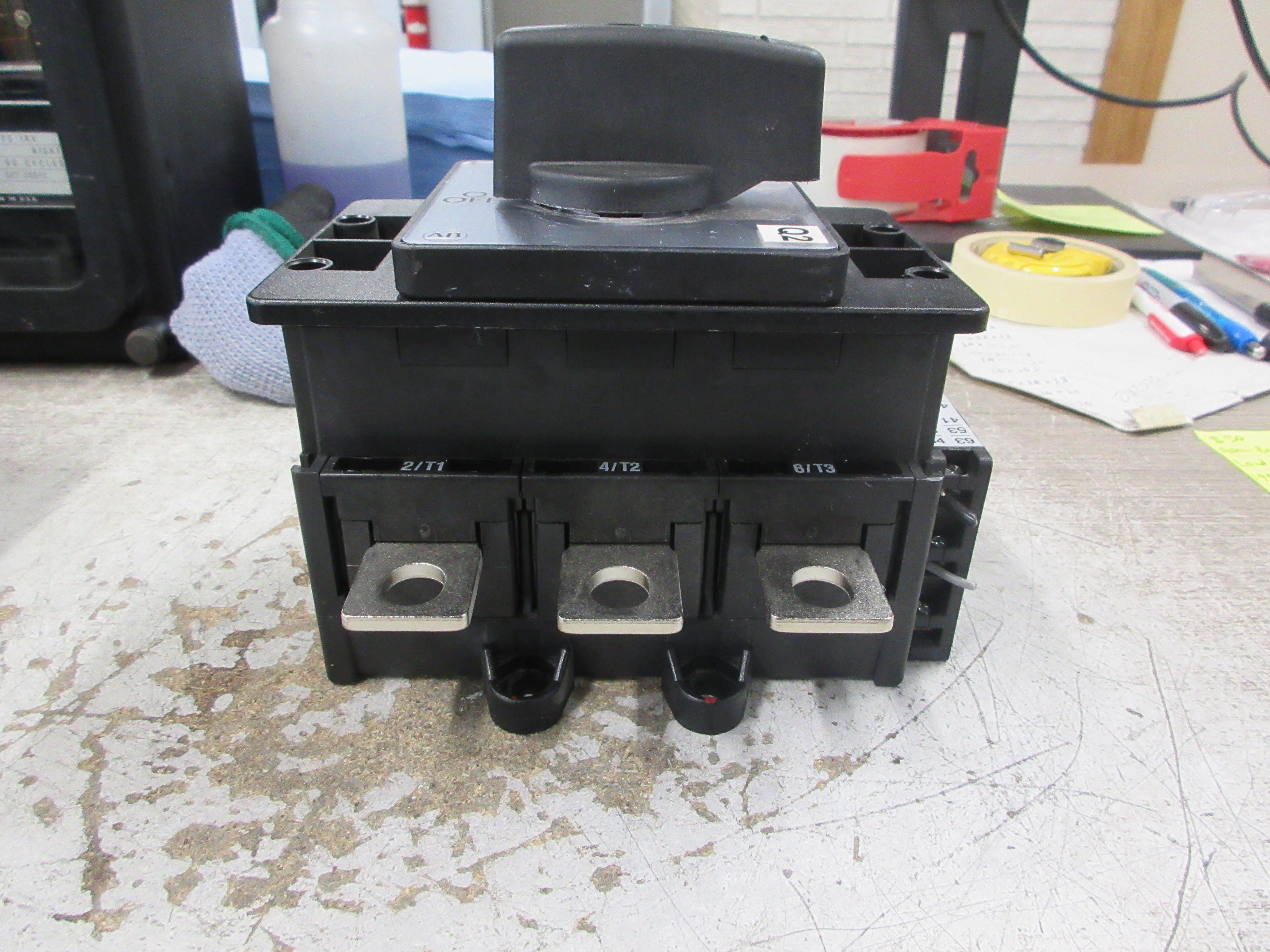 Allen-Bradley Load Switch 194E-B250-1753S Ser. B 250A 600V Used