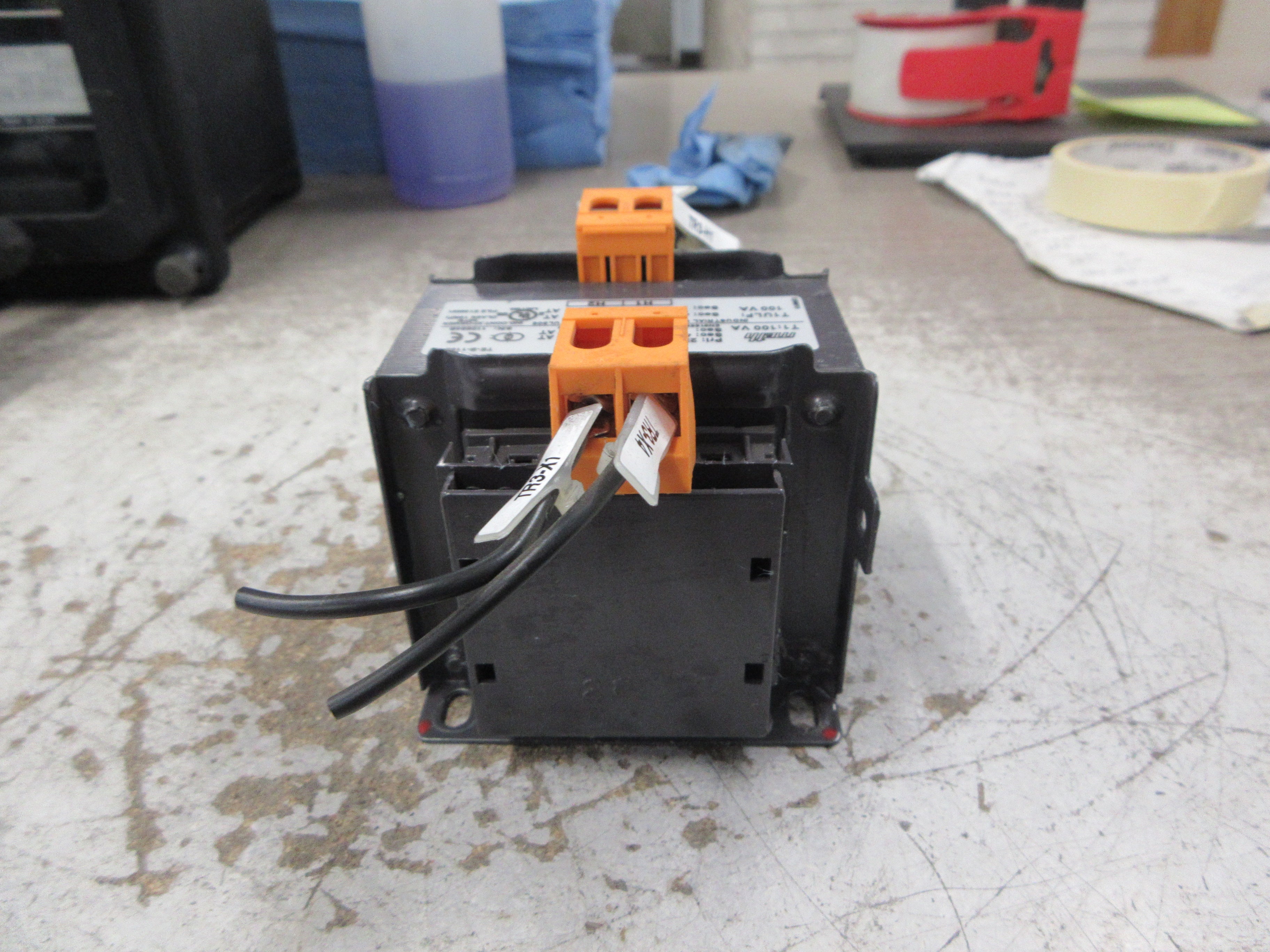 Meth Electric Control Transformer T1ULF Pri: 230V Sec: 480V Used