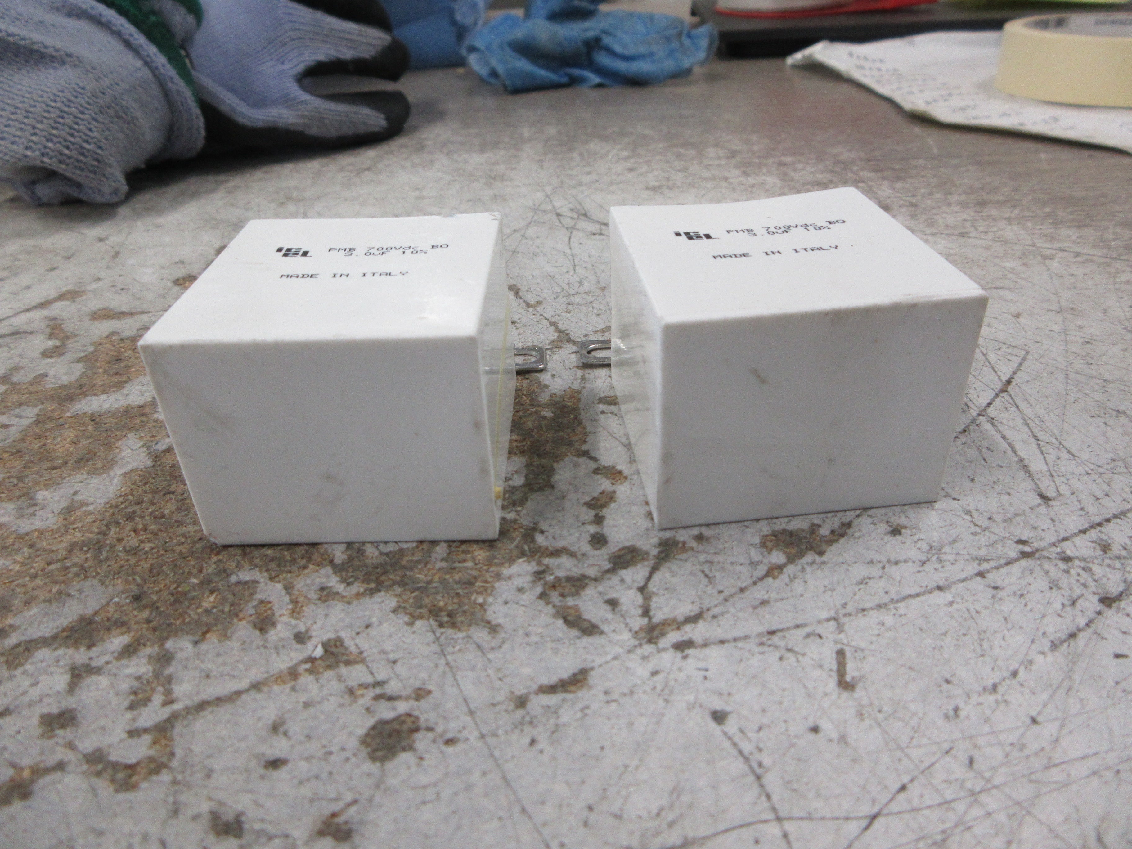 ICEL Capacitor PMB-700VDC-B0 3uF 700VDC *Lot of 2* Used