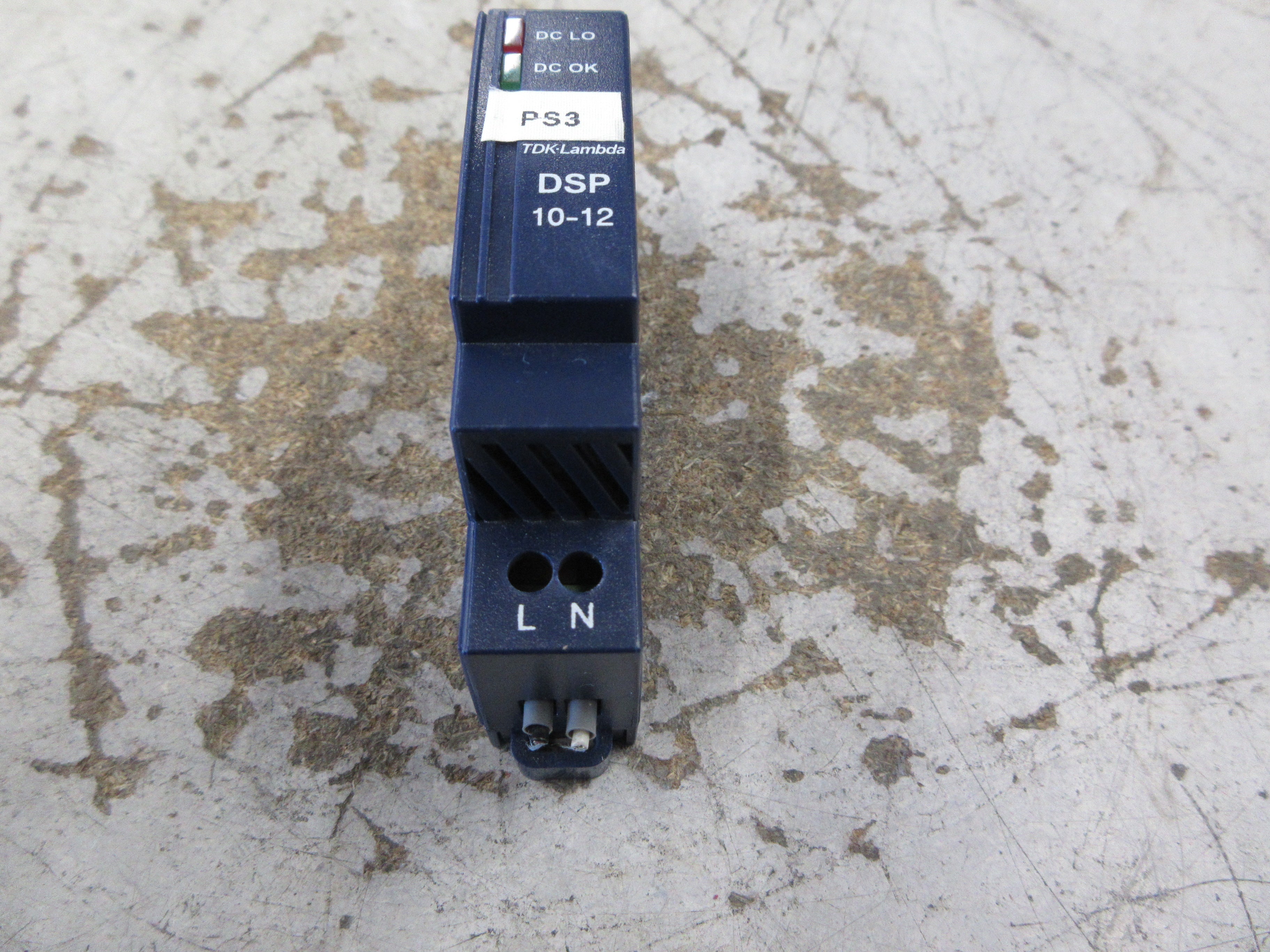 TDK-Lambda Power Supply DSP10-12 Input: 100-240VAC , 47-63Hz , 300mA Used
