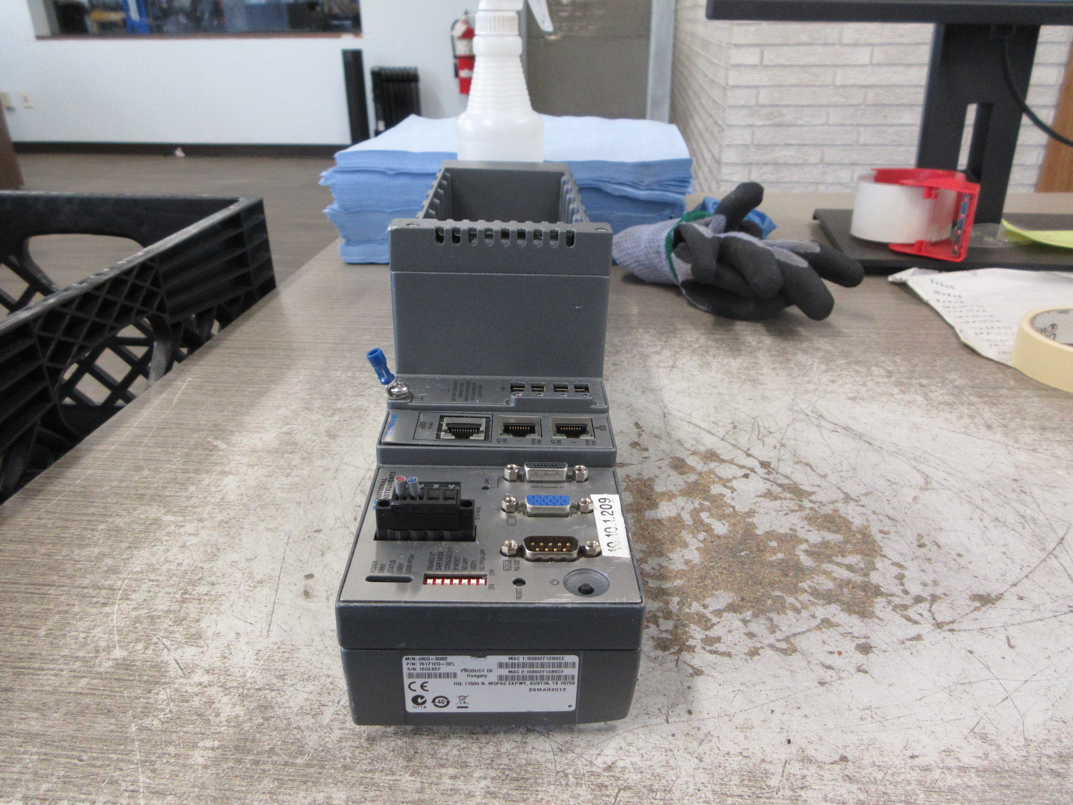 National Instruments NI cRIO-9082 Reconfigurable Embedded Chassis Used