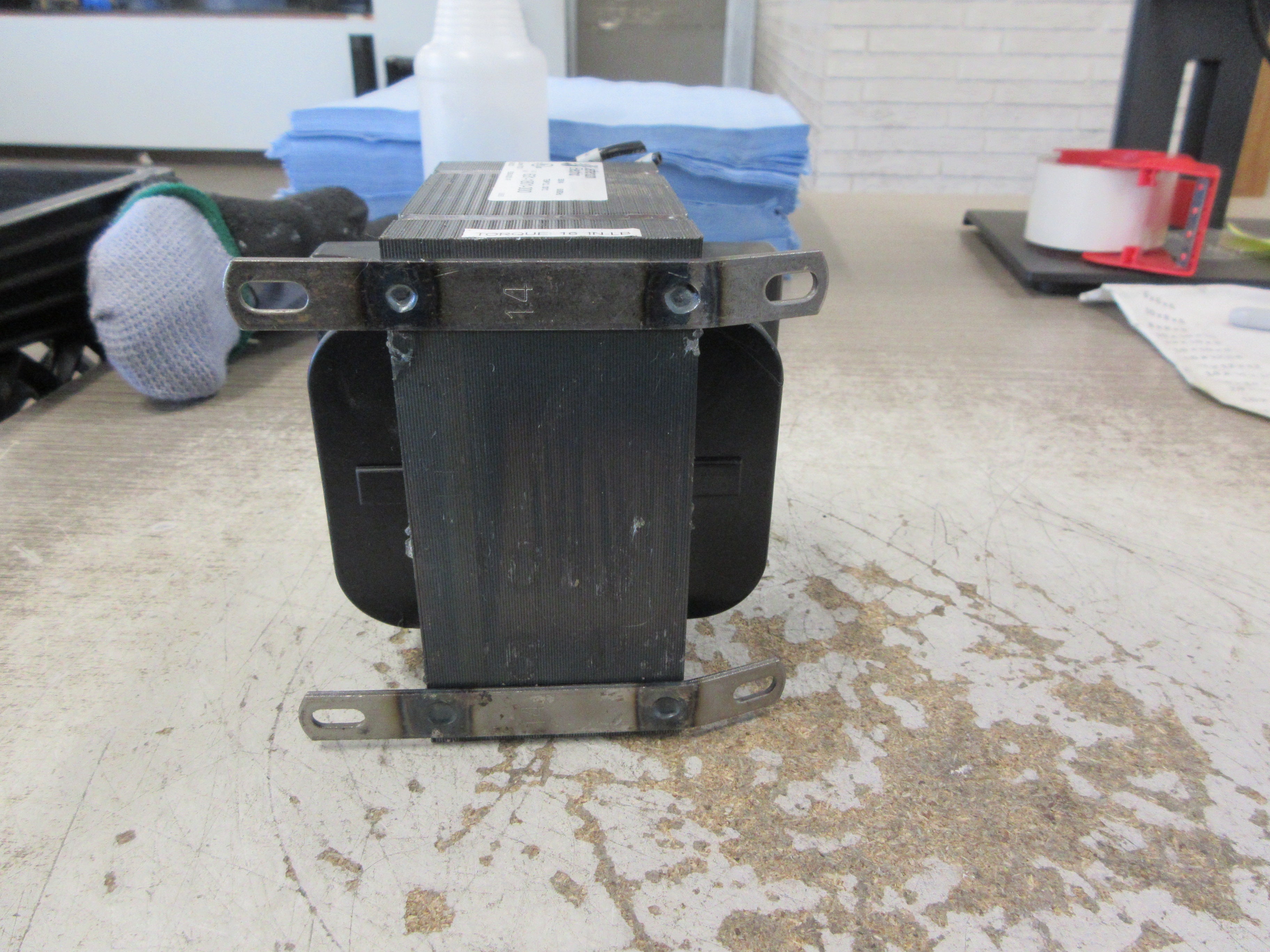 Jefferson Transformer 631-1801-000 350VA Pri: 240/480V Sec: 120V 50/60Hz Used