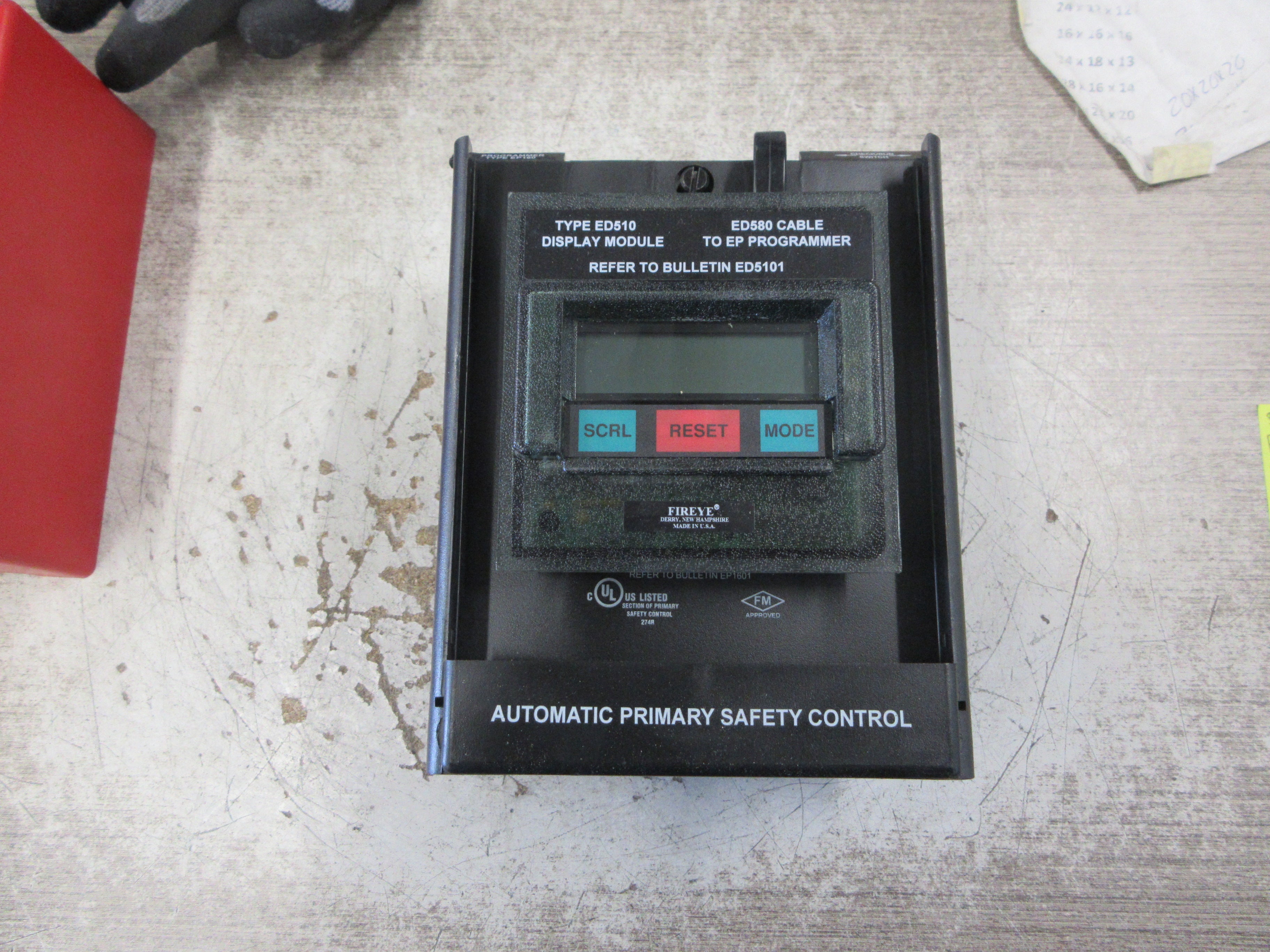 Fireye Flame-monitor EB700 Used