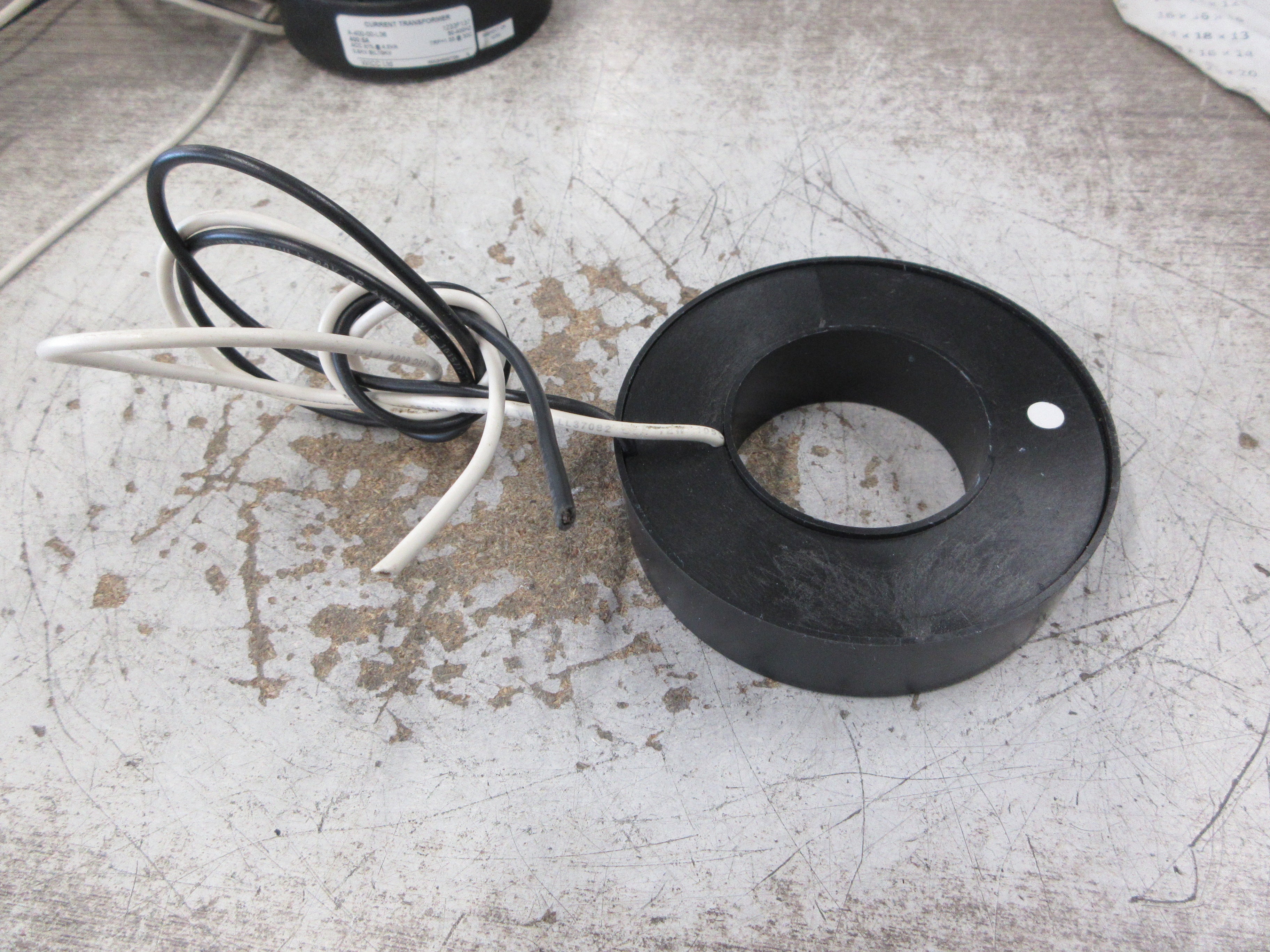 WICC Current Transformer A-400-00-L36 Ratio 400:5A 600V 50-400Hz 10kV BIL Used