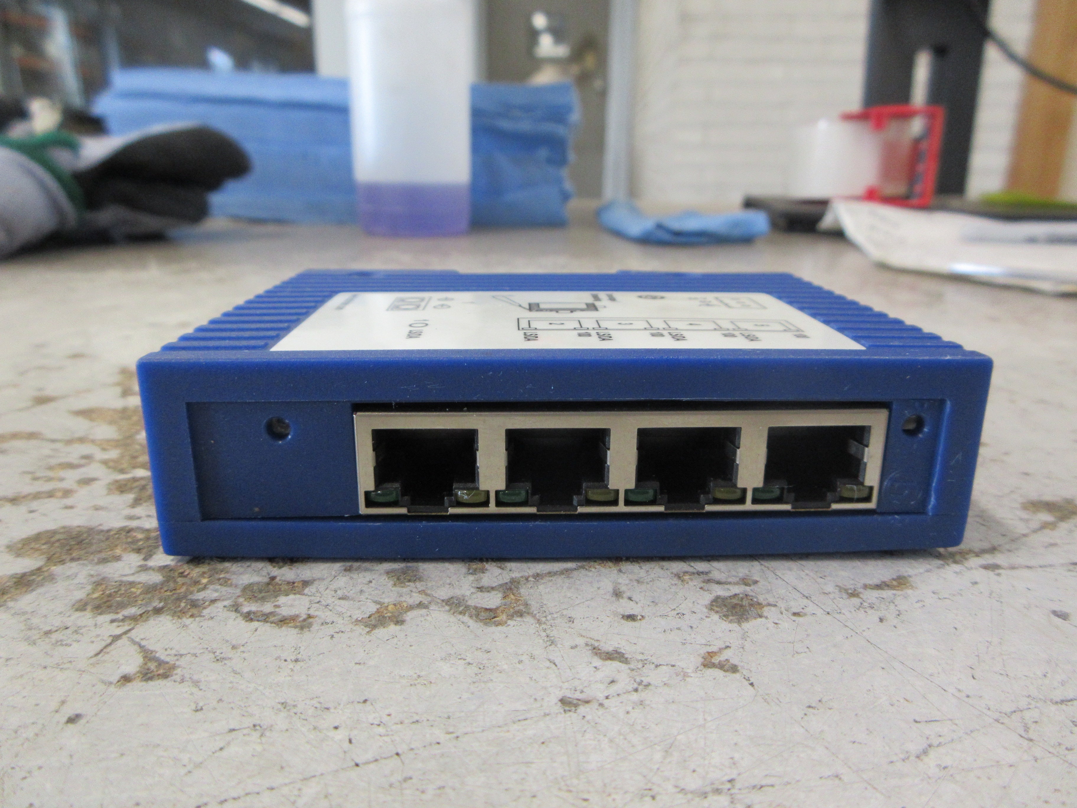 Hirschmann Rail Ethernet Switch SPIDER 4TX/1FX-ST EEC 4-Port Ethernet Used
