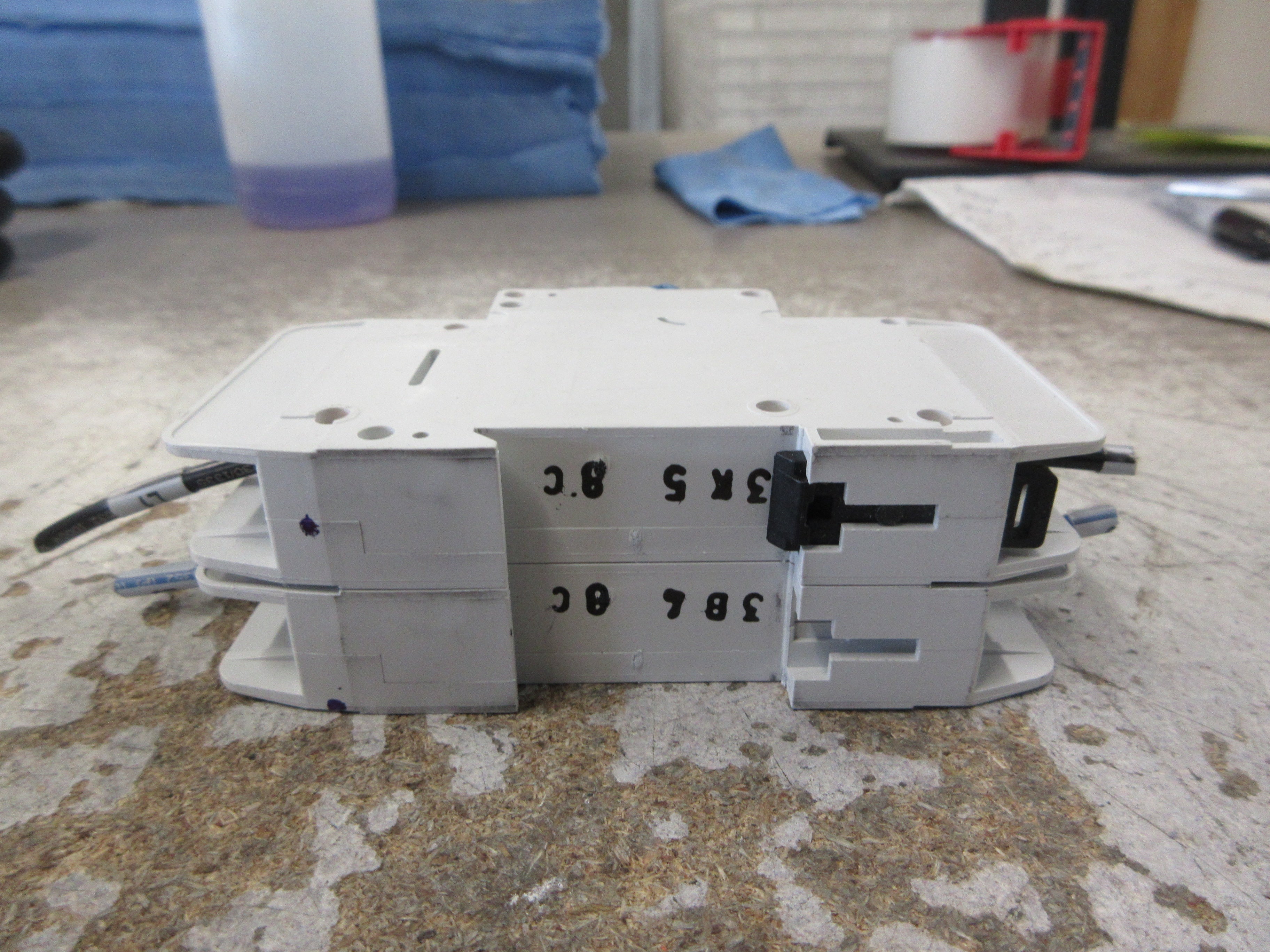 Allen-Bradley Circuit Breaker 1489-A2C080 Ser. A 8A 480Y/277V 2P Used