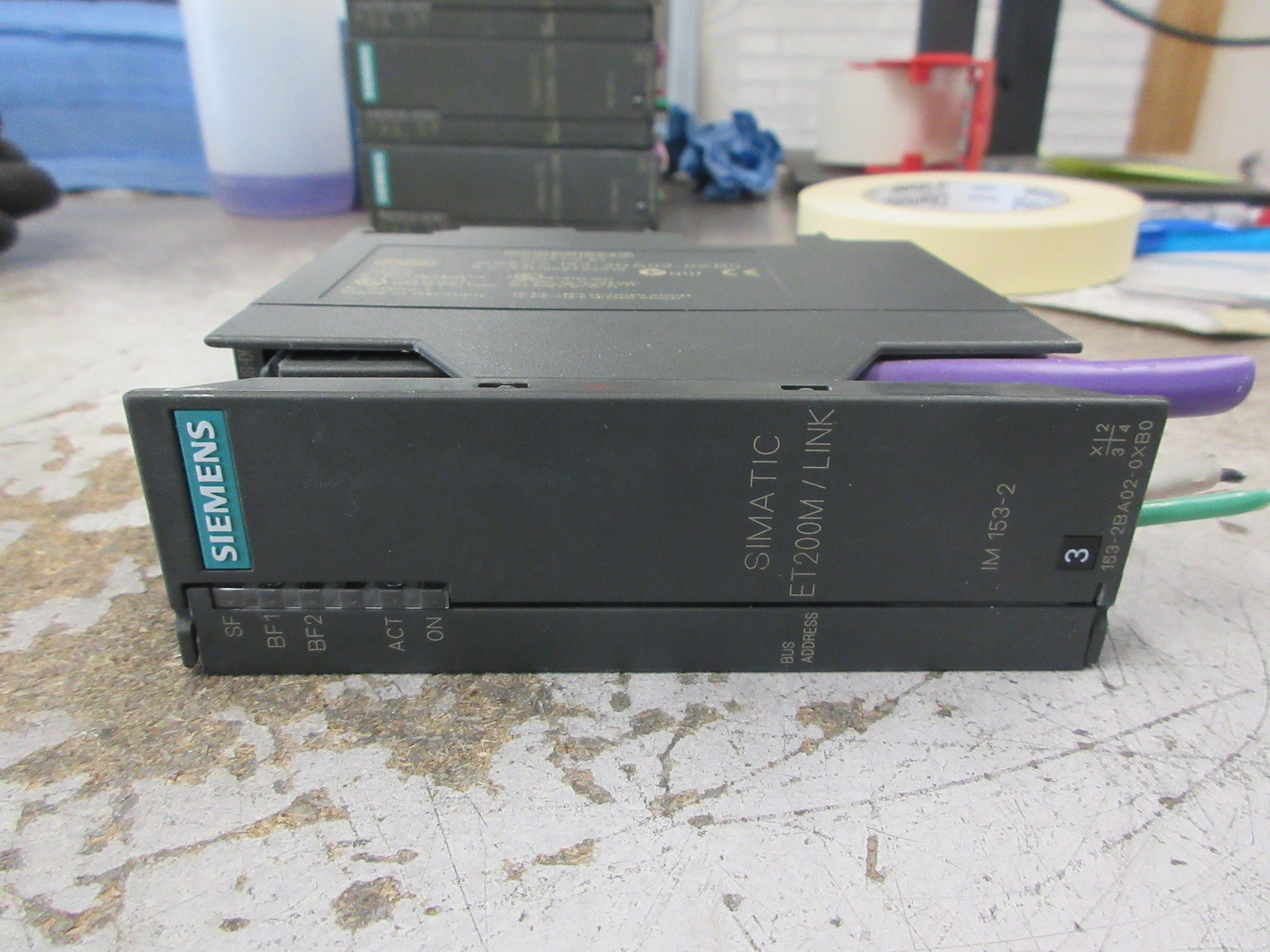 Siemens Simatic S7 ET200M/Link Module 6ES7 153-2BA02-0XB0 E-Stand: 1 Used