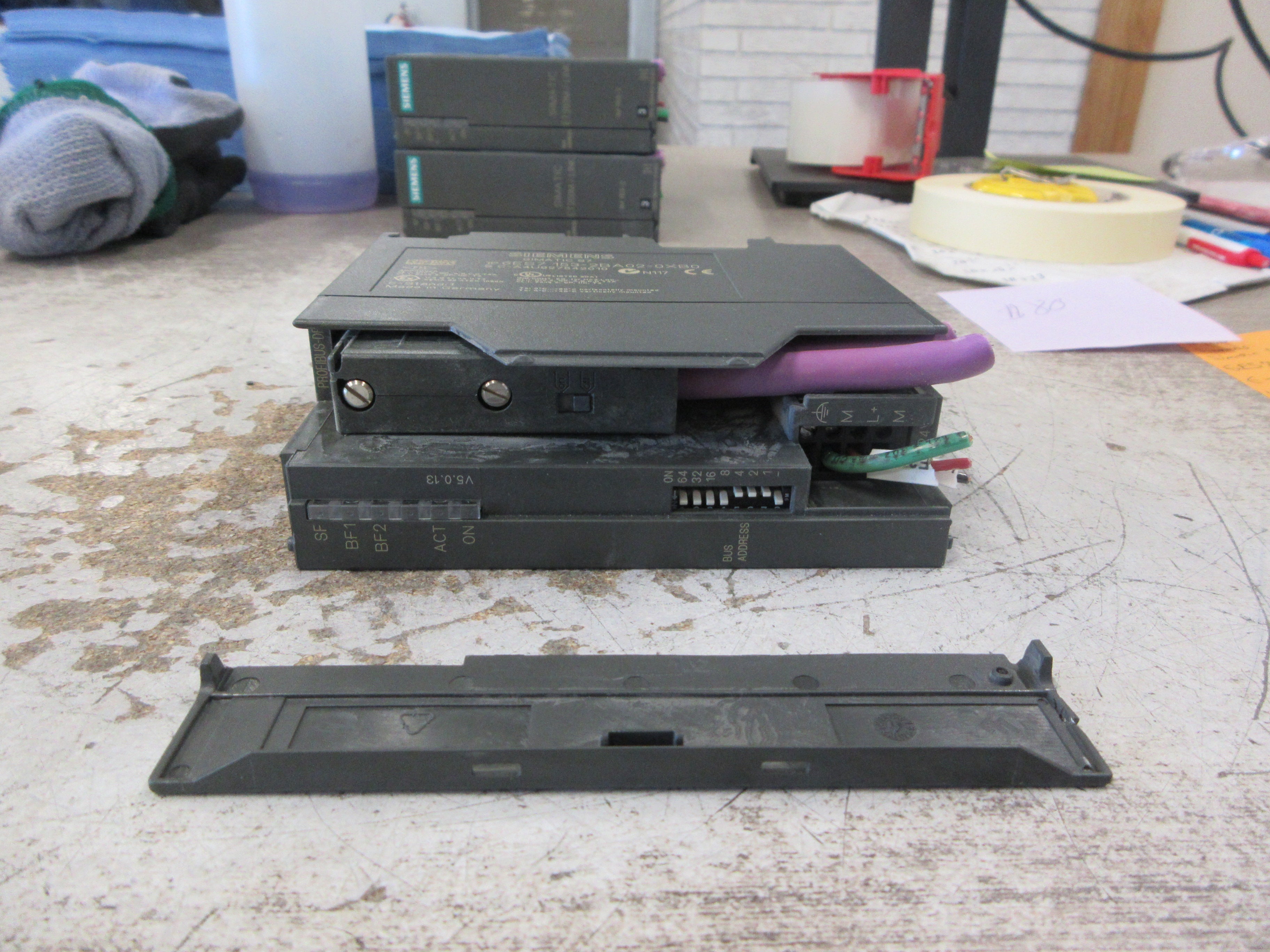 Siemens Simatic S7 ET20M/Link Module 6ES7 153-2BA02-0XB0 E-Stand:1 Used