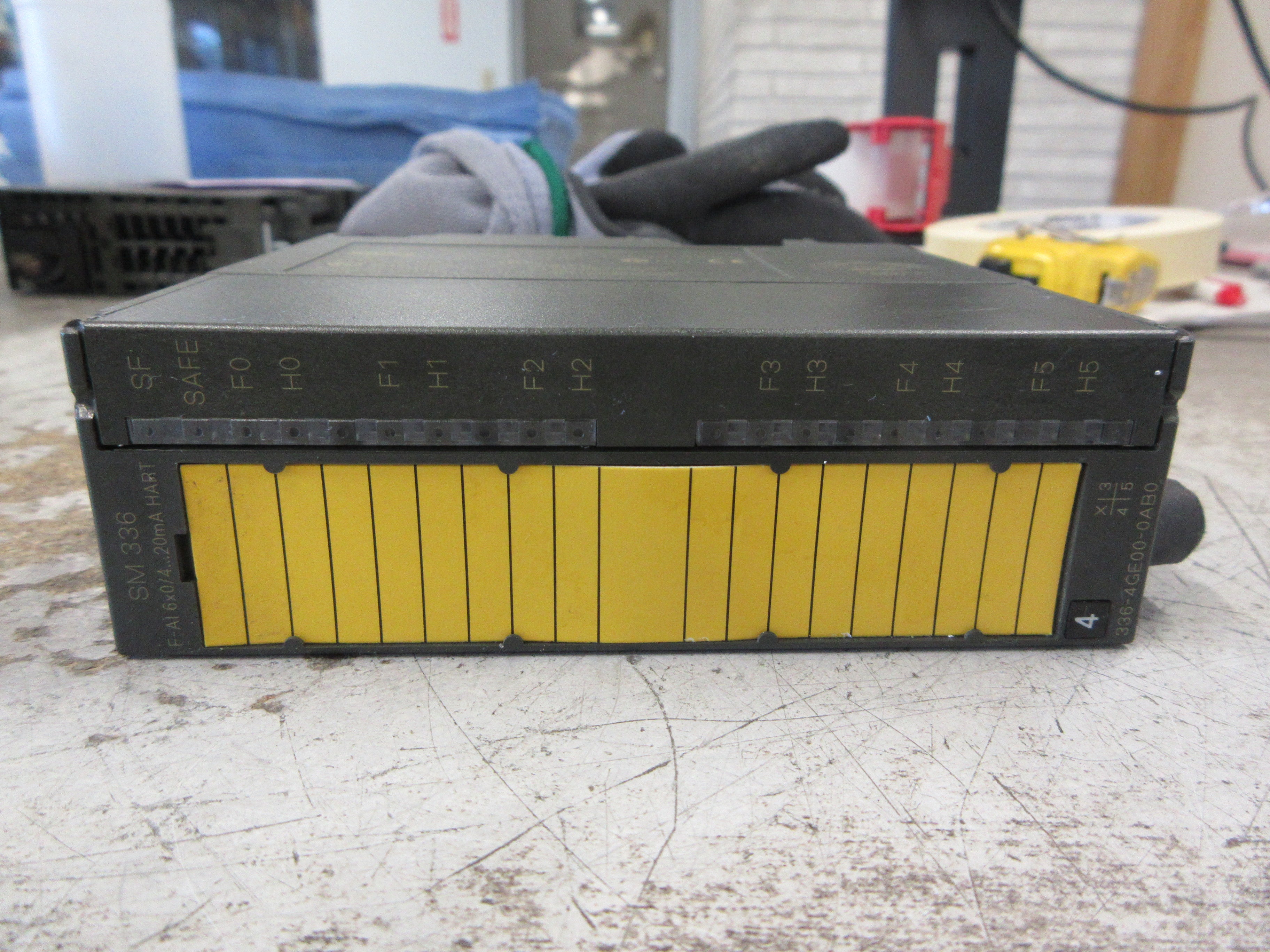 Siemens Simatic S7 FailSafe Analog Input Module 6ES7-336-4GE00-0AB0 Used