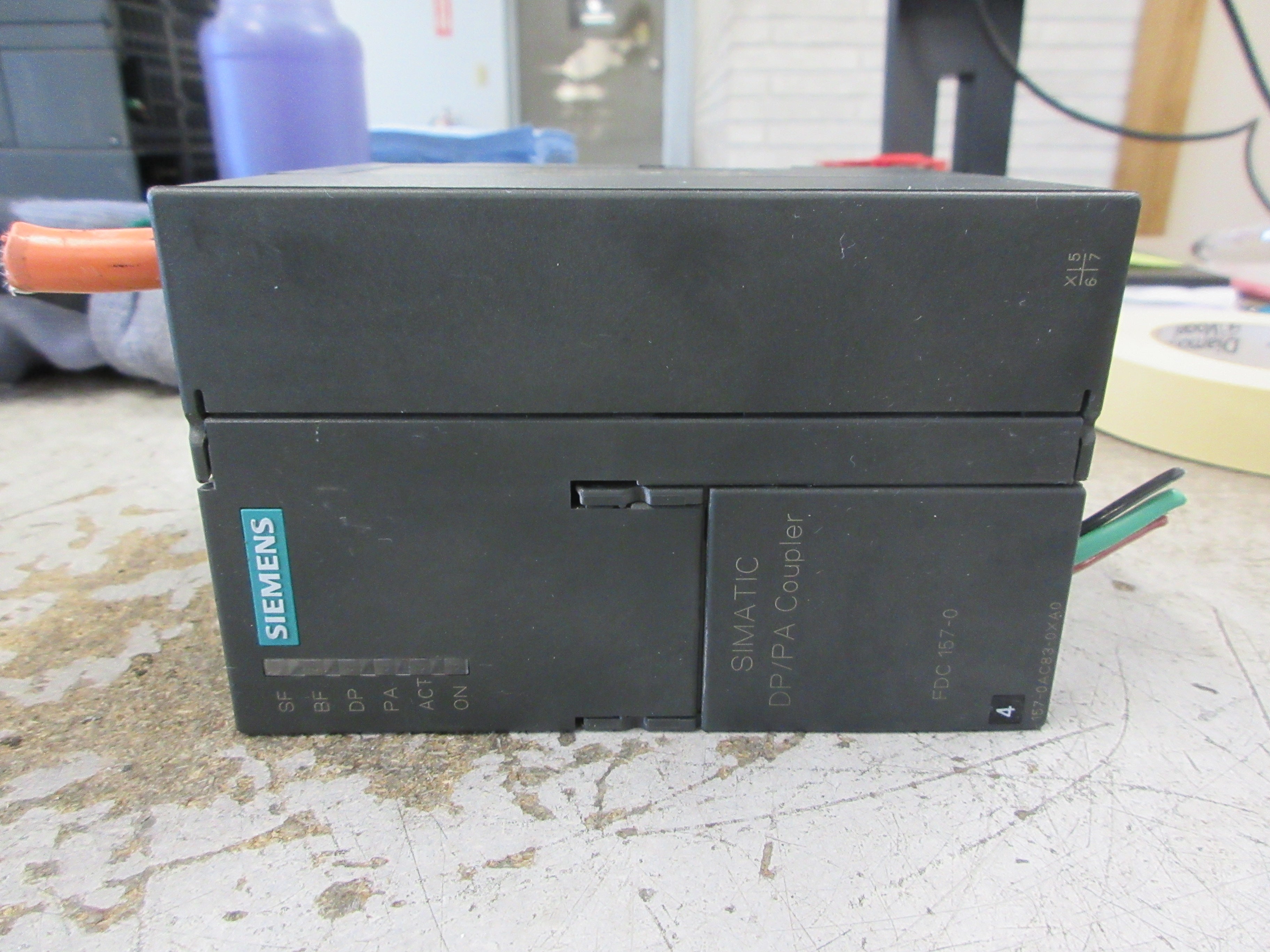 Siemens Simatic S7 DP/PA Coupler Module 6ES7 157-0AC83-0XA0 E-Stand: 4 Used