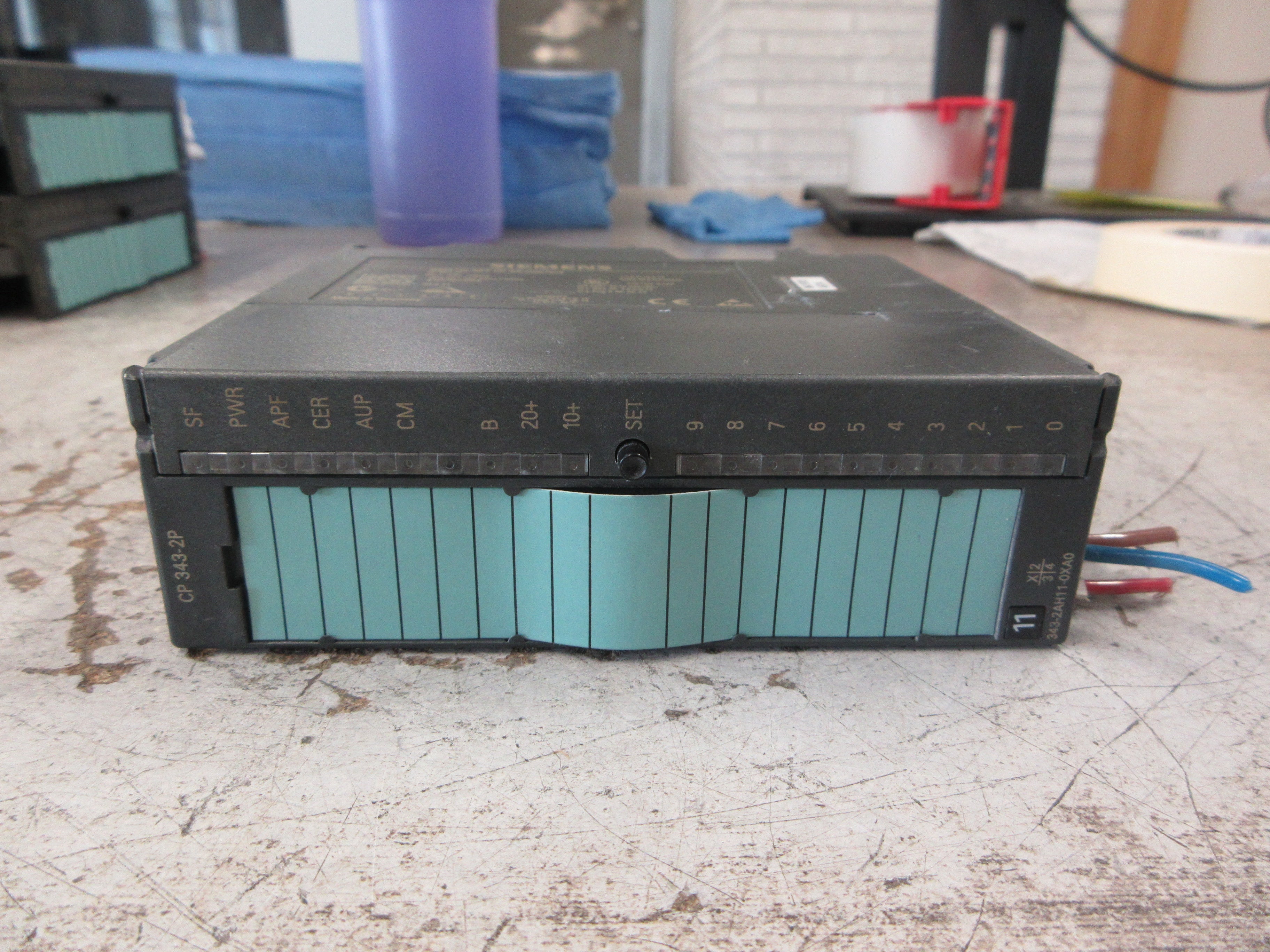 Siemens Simatic Net CP AS-Interface Module 6GK7 343-2AH11-0XA0 V3.0.21 Used