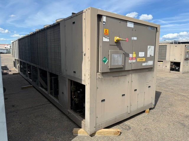 York YCIV Air Cooled Chiller YCIV0397PA46V 400 Ton (397 Ton Nominal) 460V Used