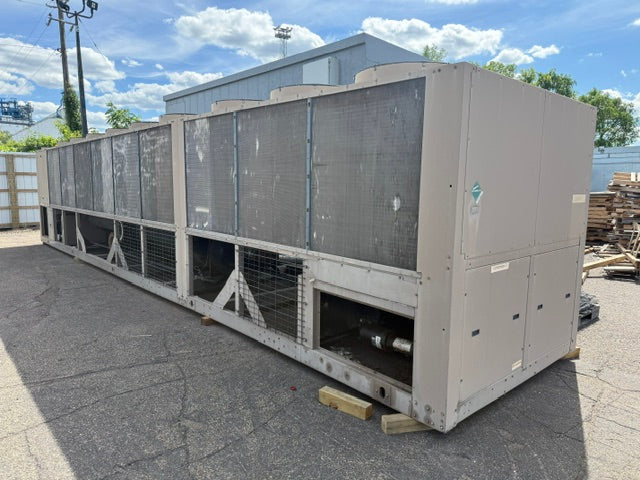 York YCIV Air Cooled Chiller YCIV0397PA46V 400 Ton (397 Ton Nominal) 460V Used