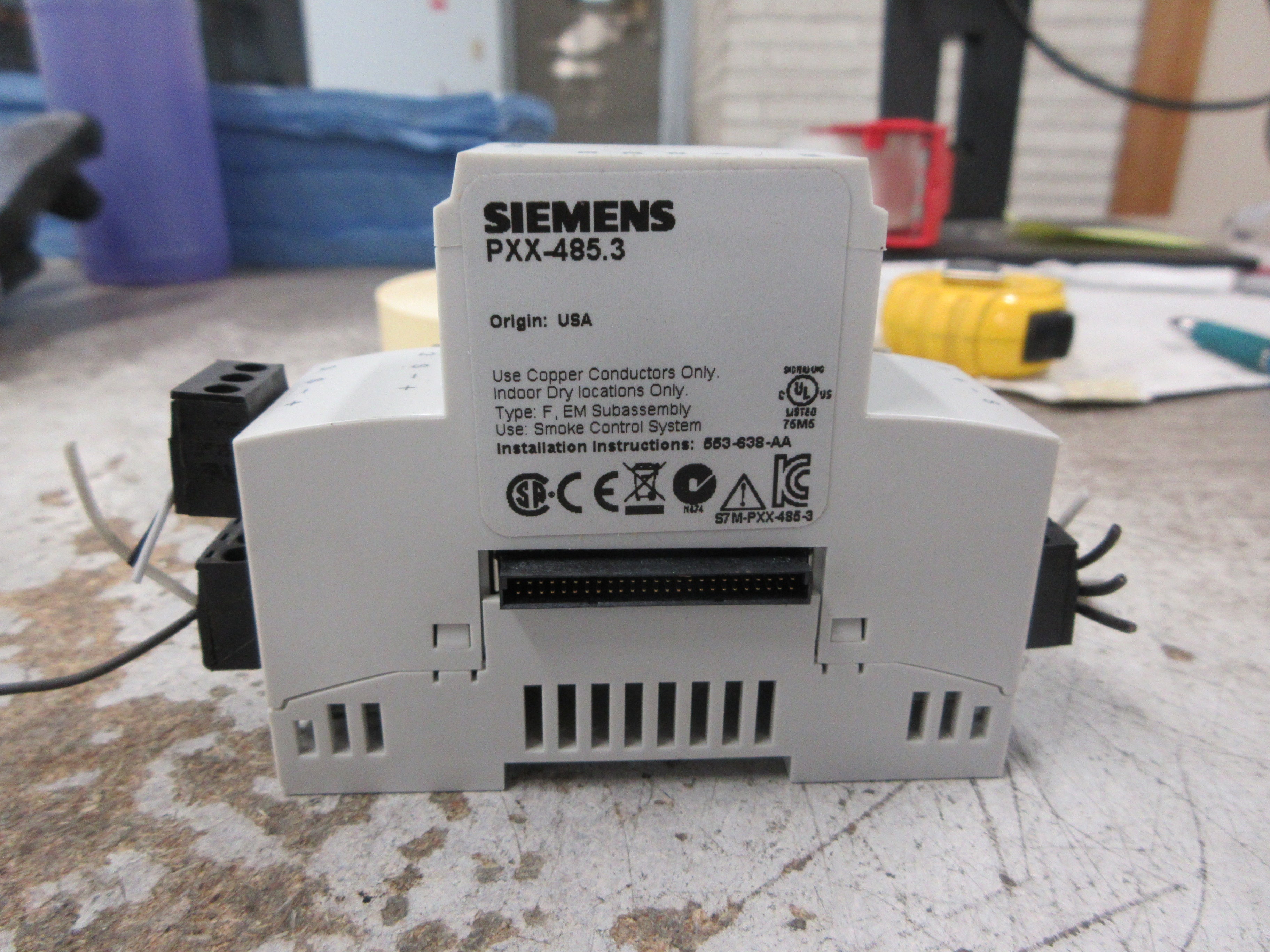 Siemens TX-I/O Expansion Module PXX-485.3 Used