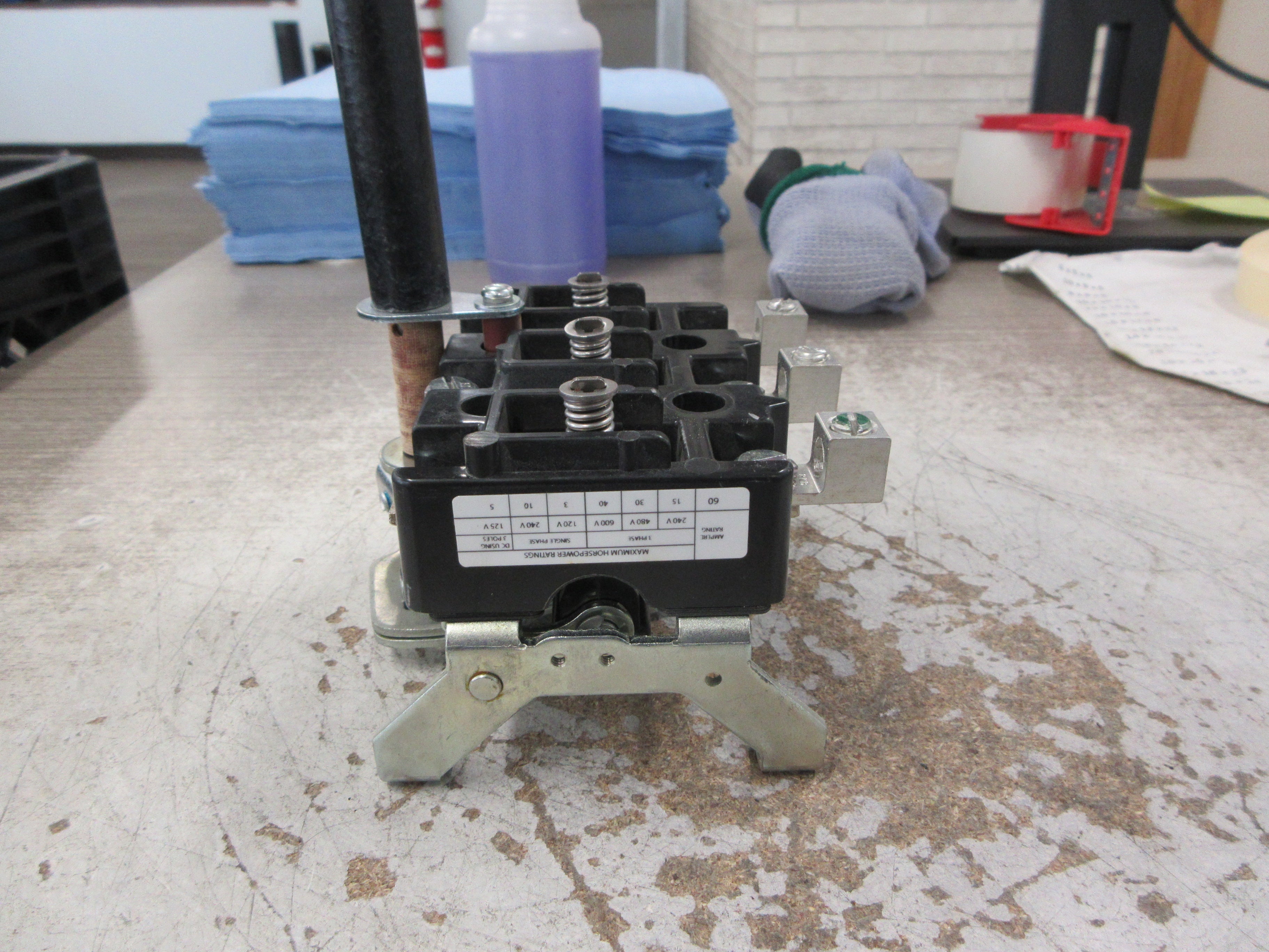 Allen-Bradley Disconnect Switch 1494R-N60 Ser. A 60A 3P 600V Used