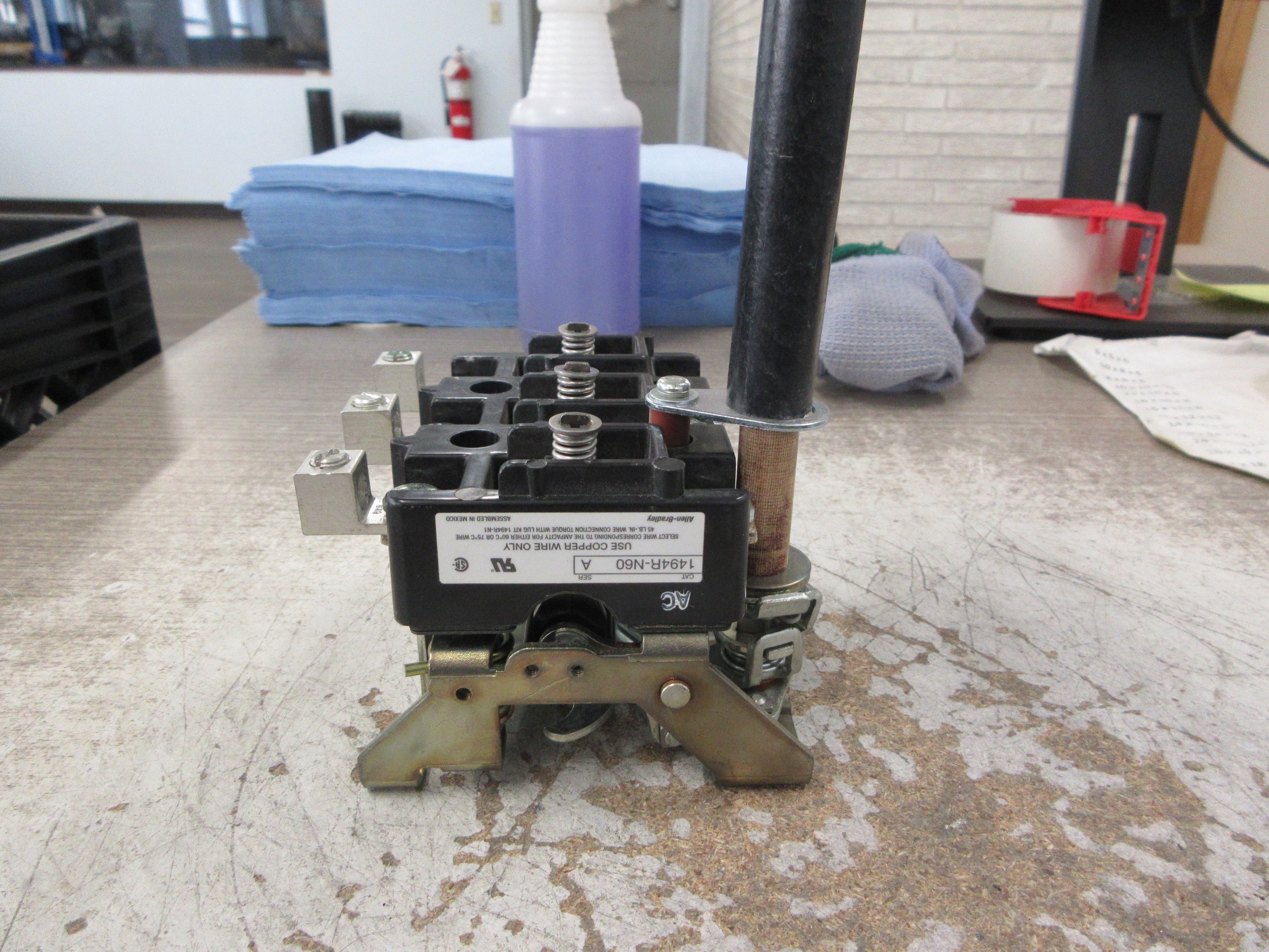 Allen-Bradley Disconnect Switch 1494R-N60 Ser. A 60A 3P 600V Used