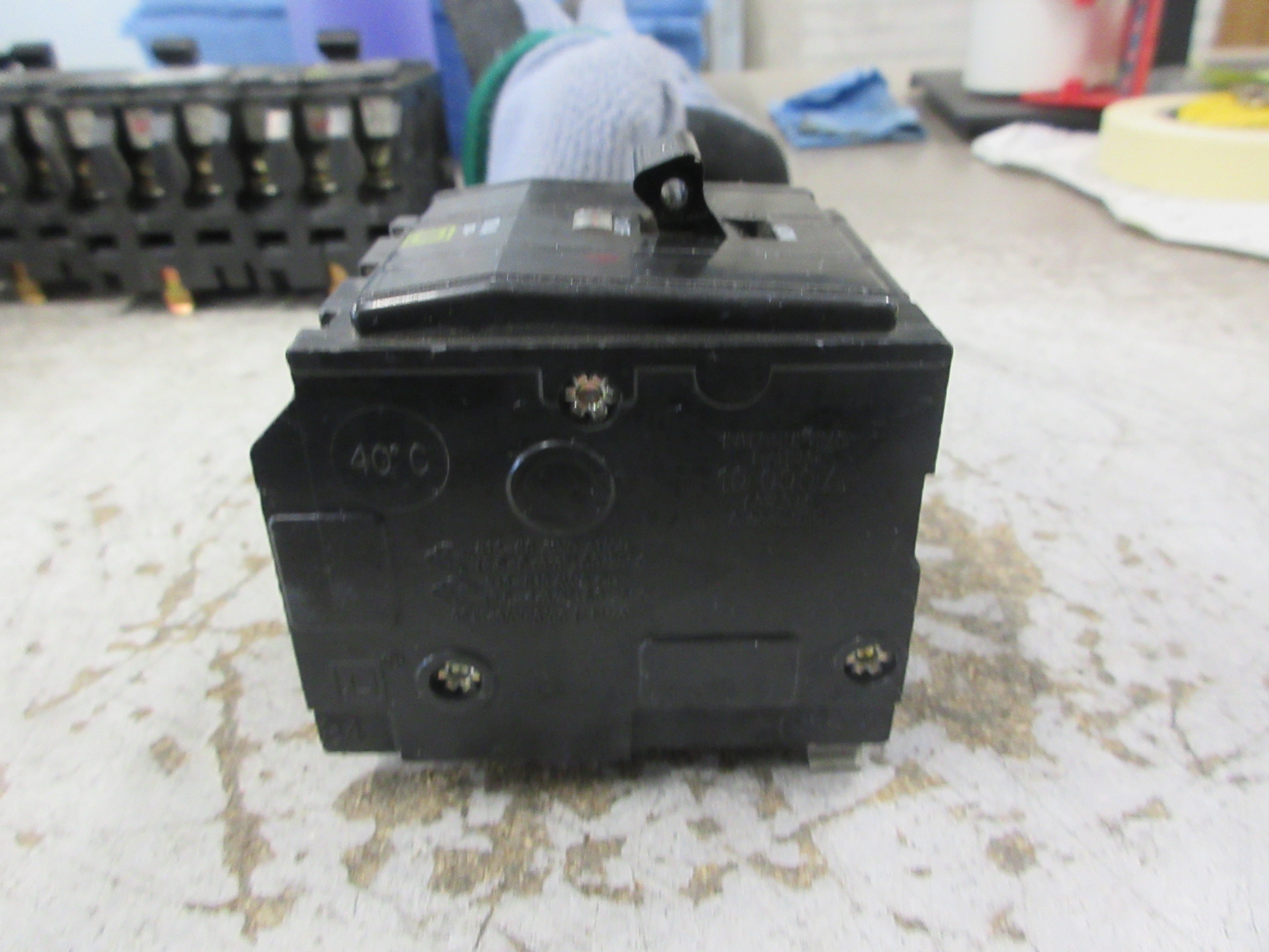 Square D Clip-On Circuit Breaker QO315 15A 240V 3P Used