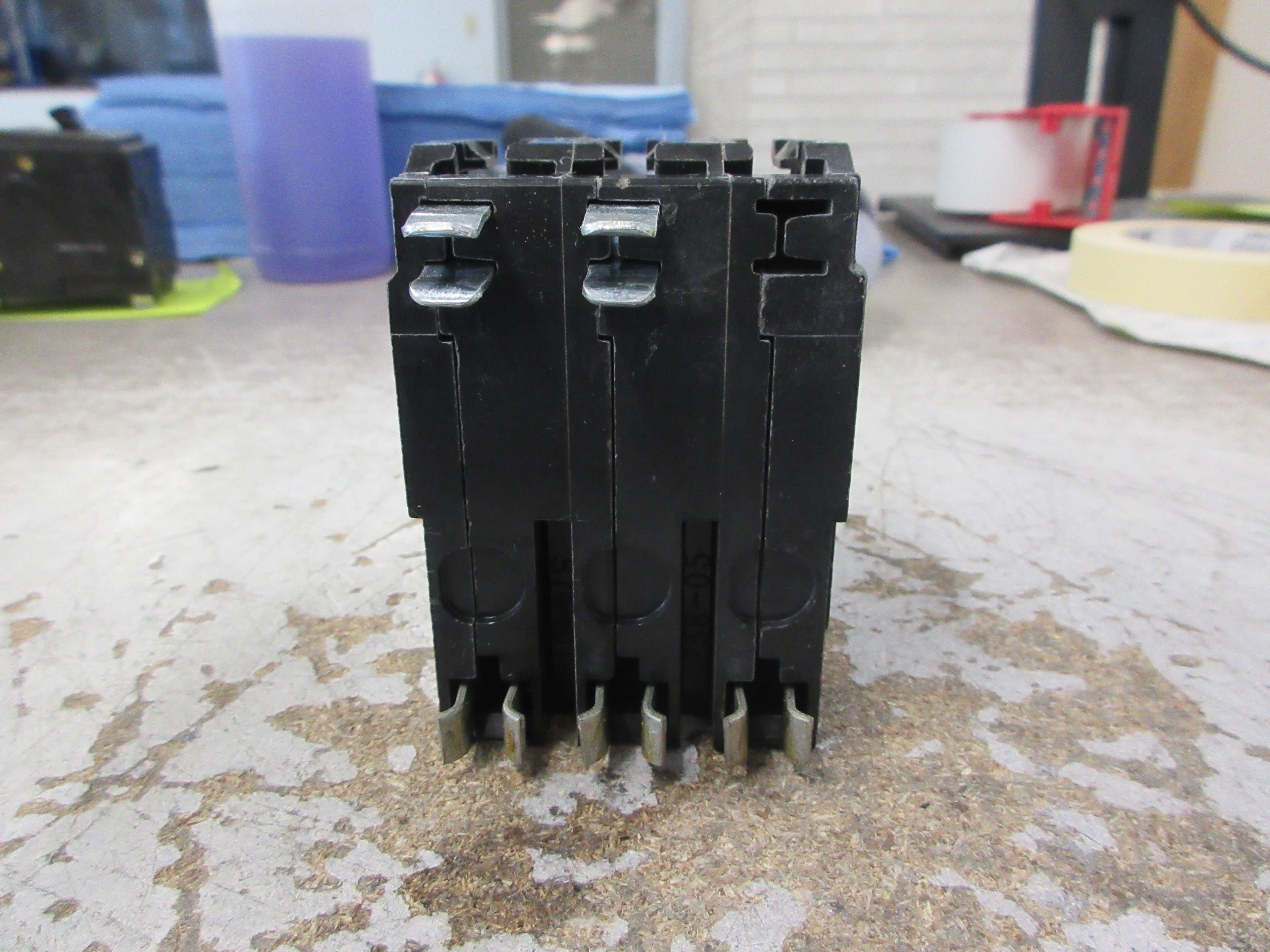 Square D Clip-On Circuit Breaker QO350 50A 240V 3P Used