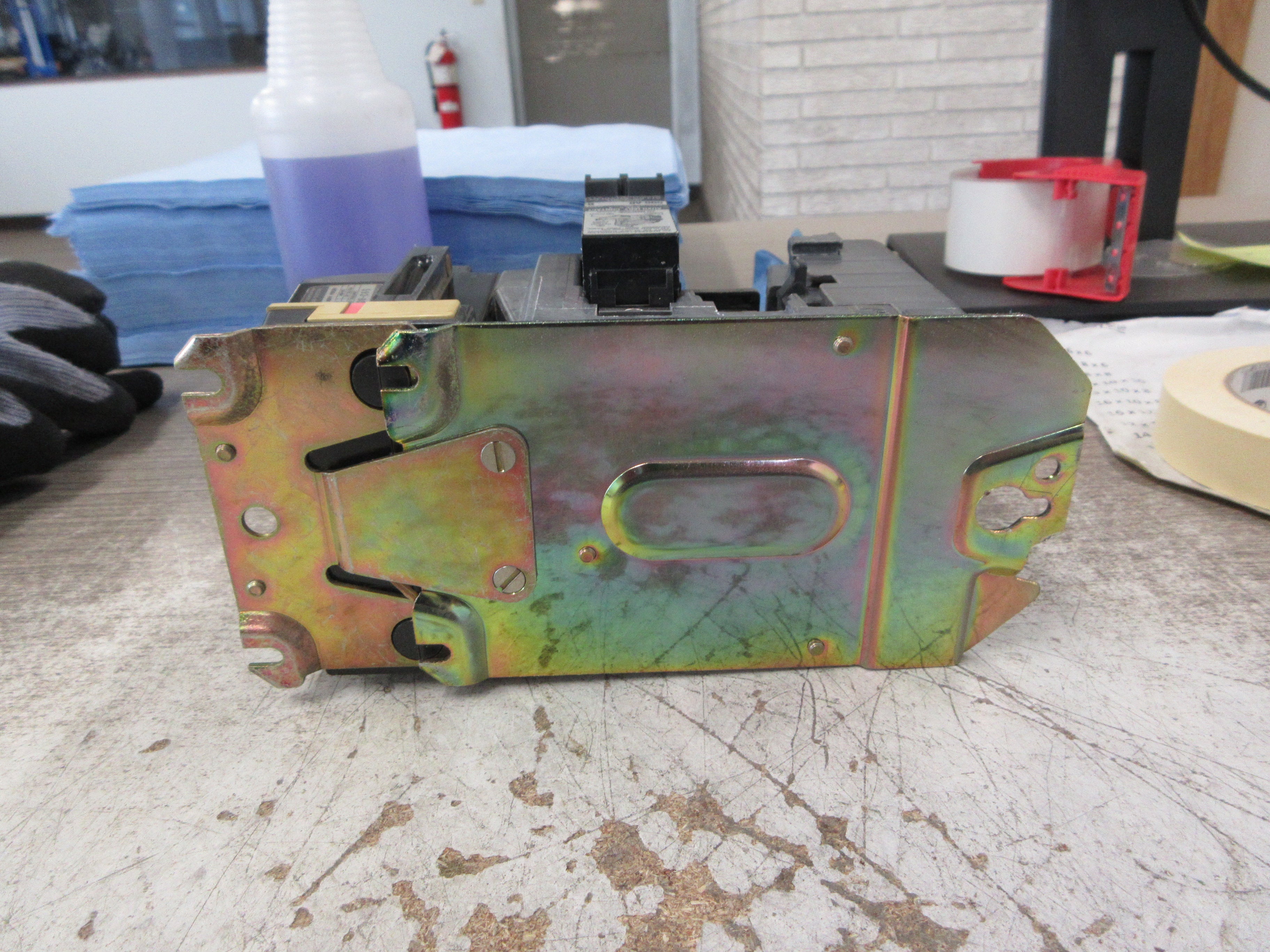 Allen-Bradley Size 1 Starter 509-BOA Ser. B 115-120V Coil 27A 600V Used
