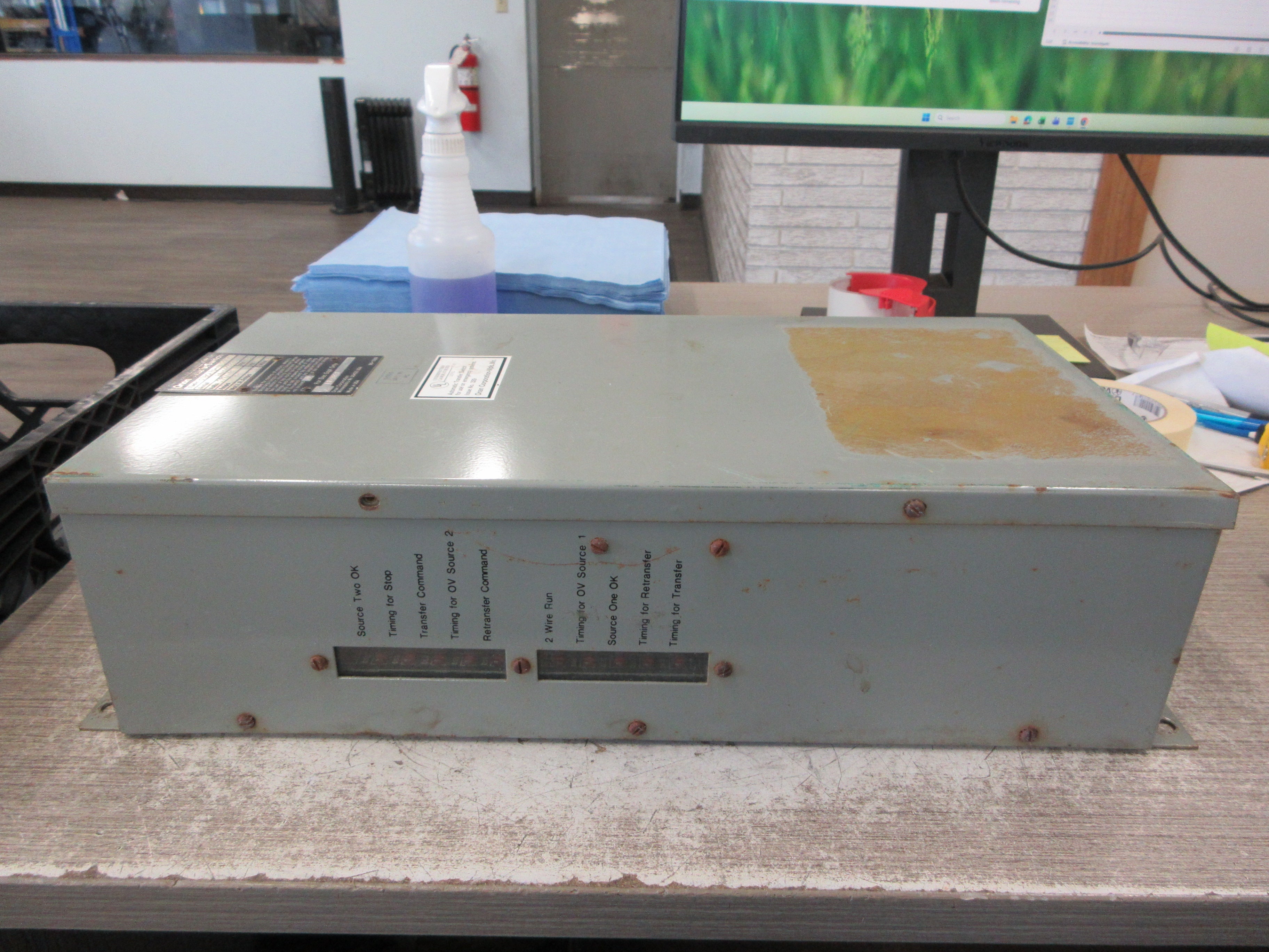 Onan Automatic Transfer Switch Control OTBCA70-4XU/3101E 70A 277/480V 3Ph Used