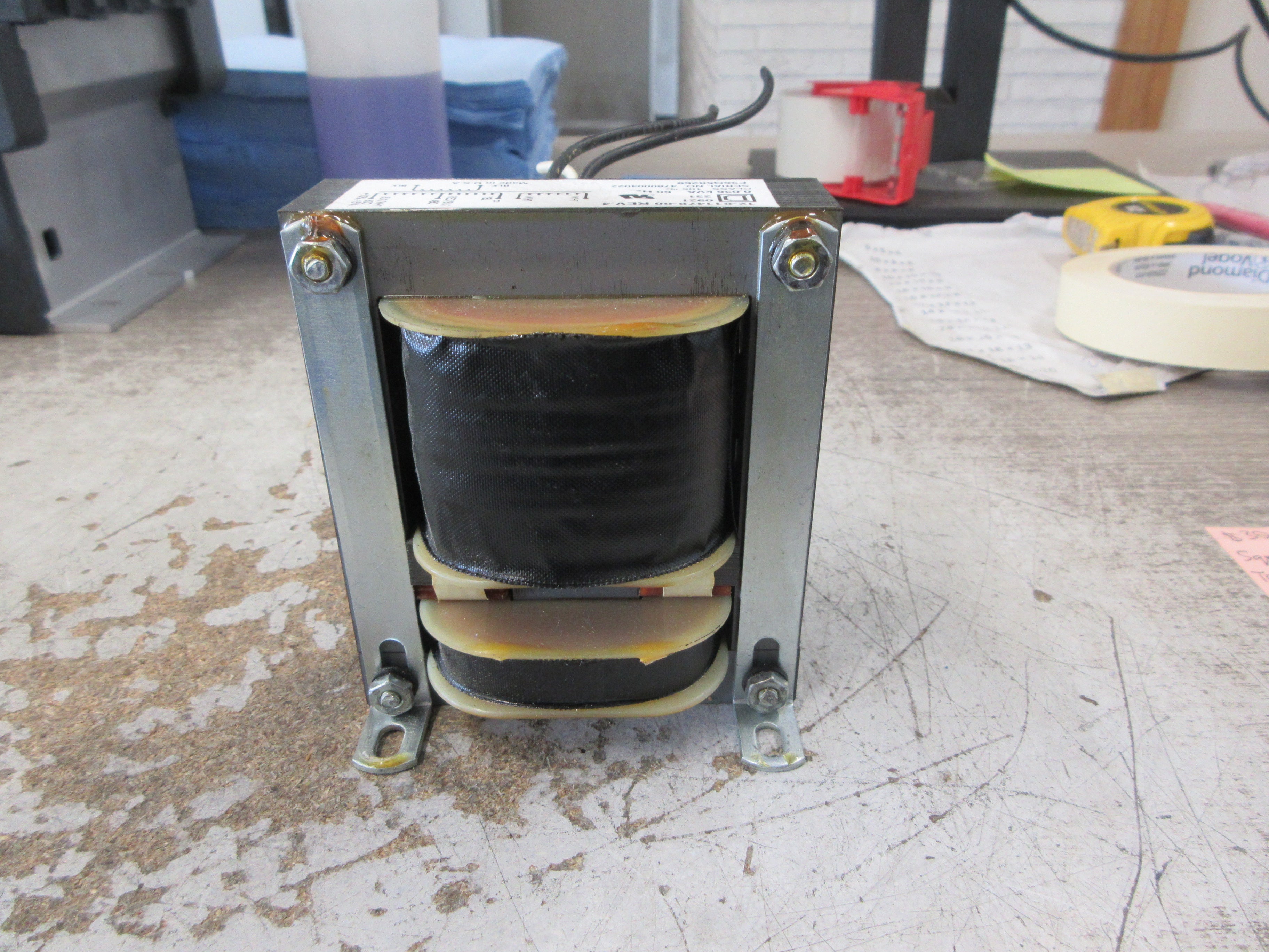Square D Transformer 12-811478-00 Rev. 4 0.036KVA 480/600V 60Hz Used