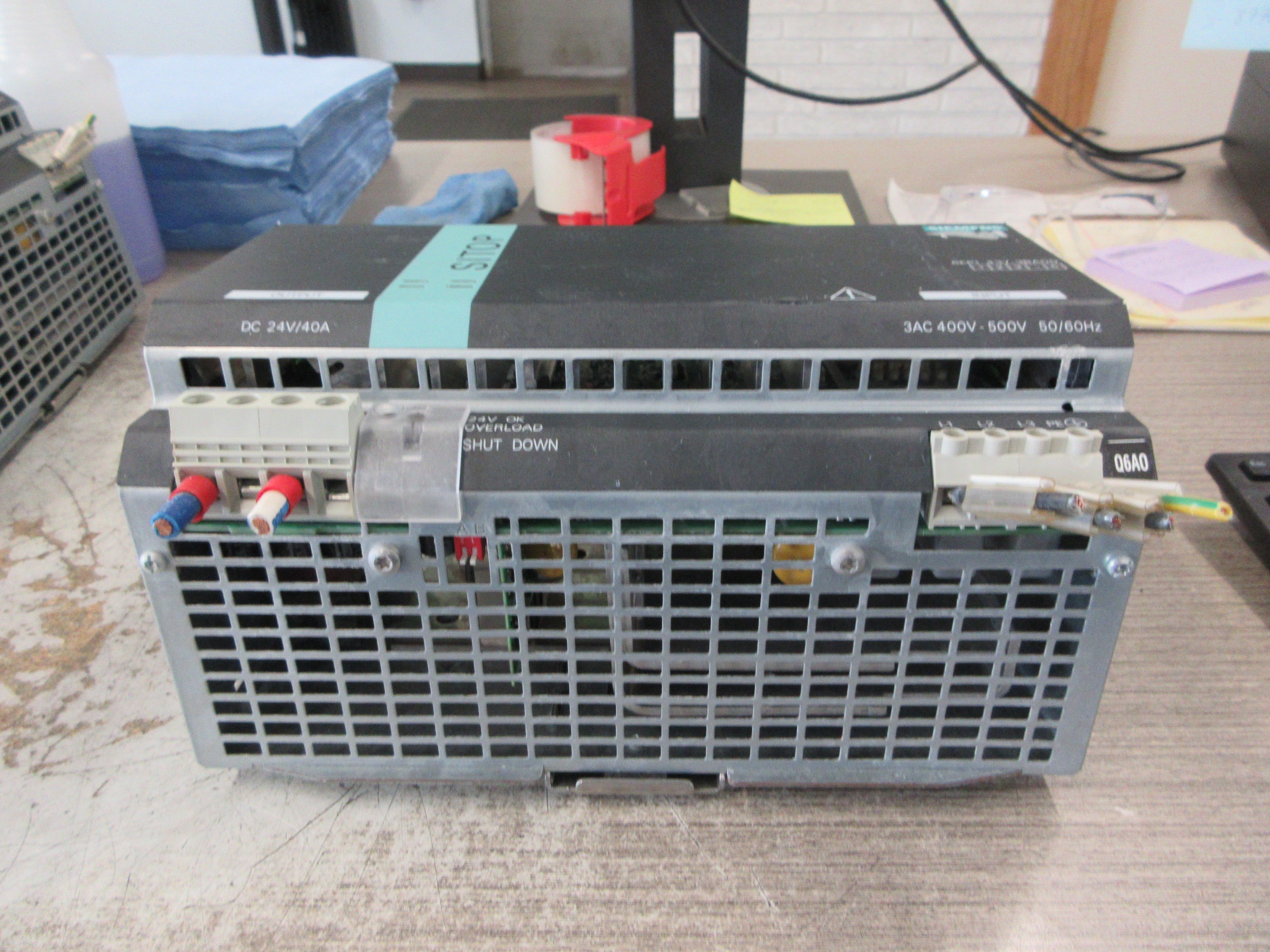 Siemens SITOP Modular Power Supply 6EP1437-3BA00 960W *Scraped Top* Used