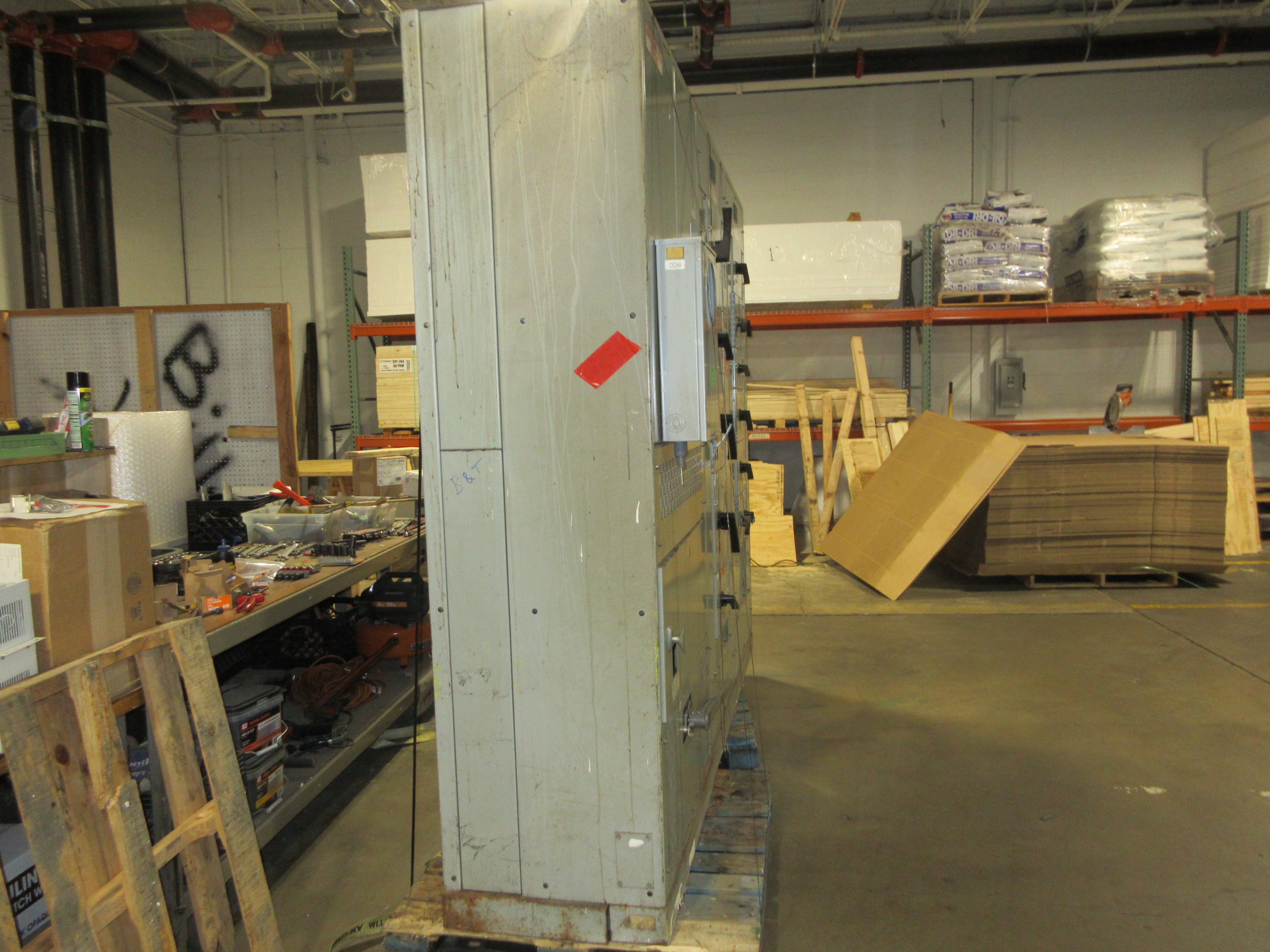 Illinois Switchboard 2000A Switchgear Lineup SB1 2000A Switch 480/277V 3Ph Used
