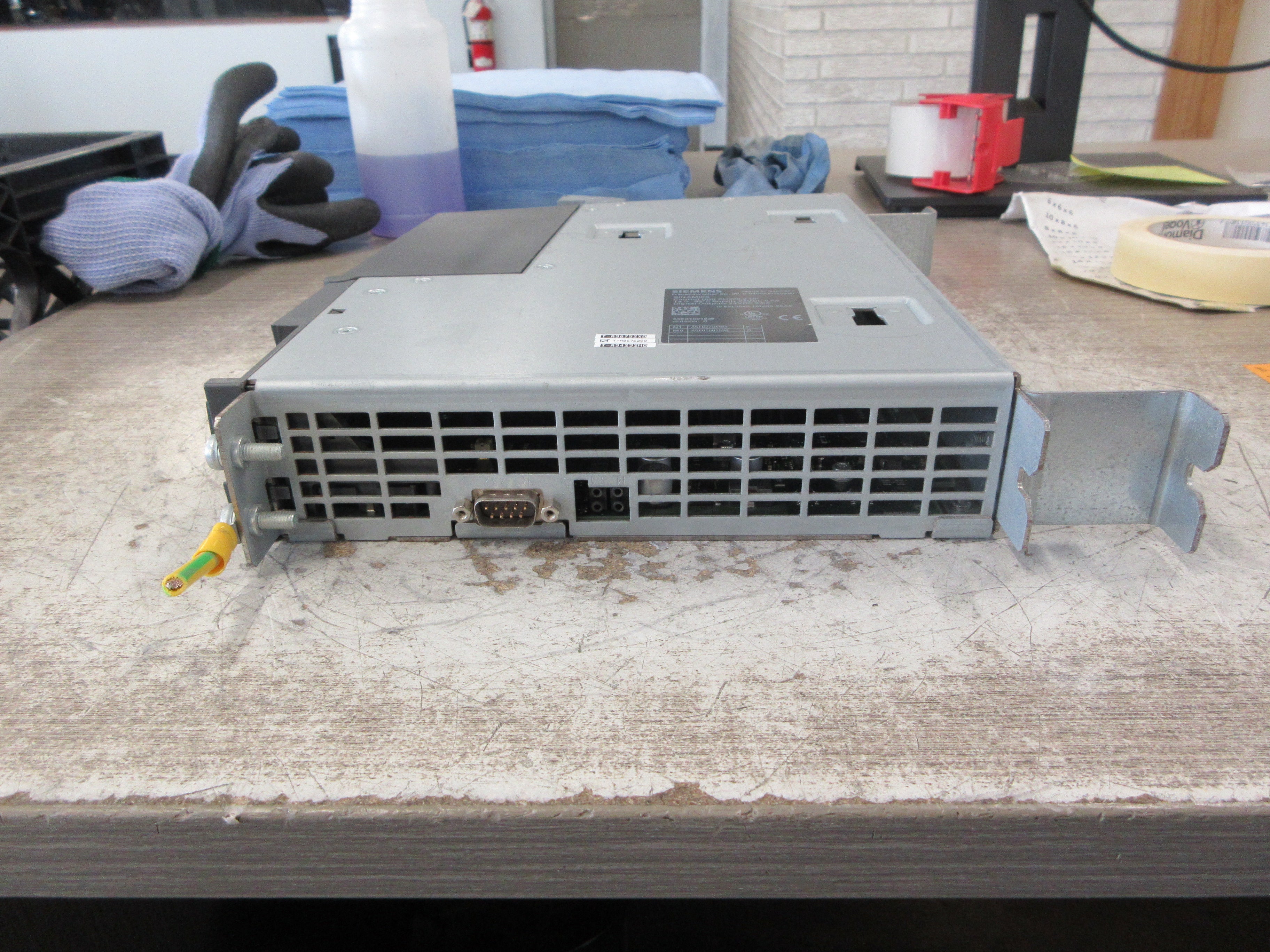 Siemens Sinamics CU320-2 DP Control Unit 6SL3040-1MA00-0AA0 Ver. C 24VDC Used