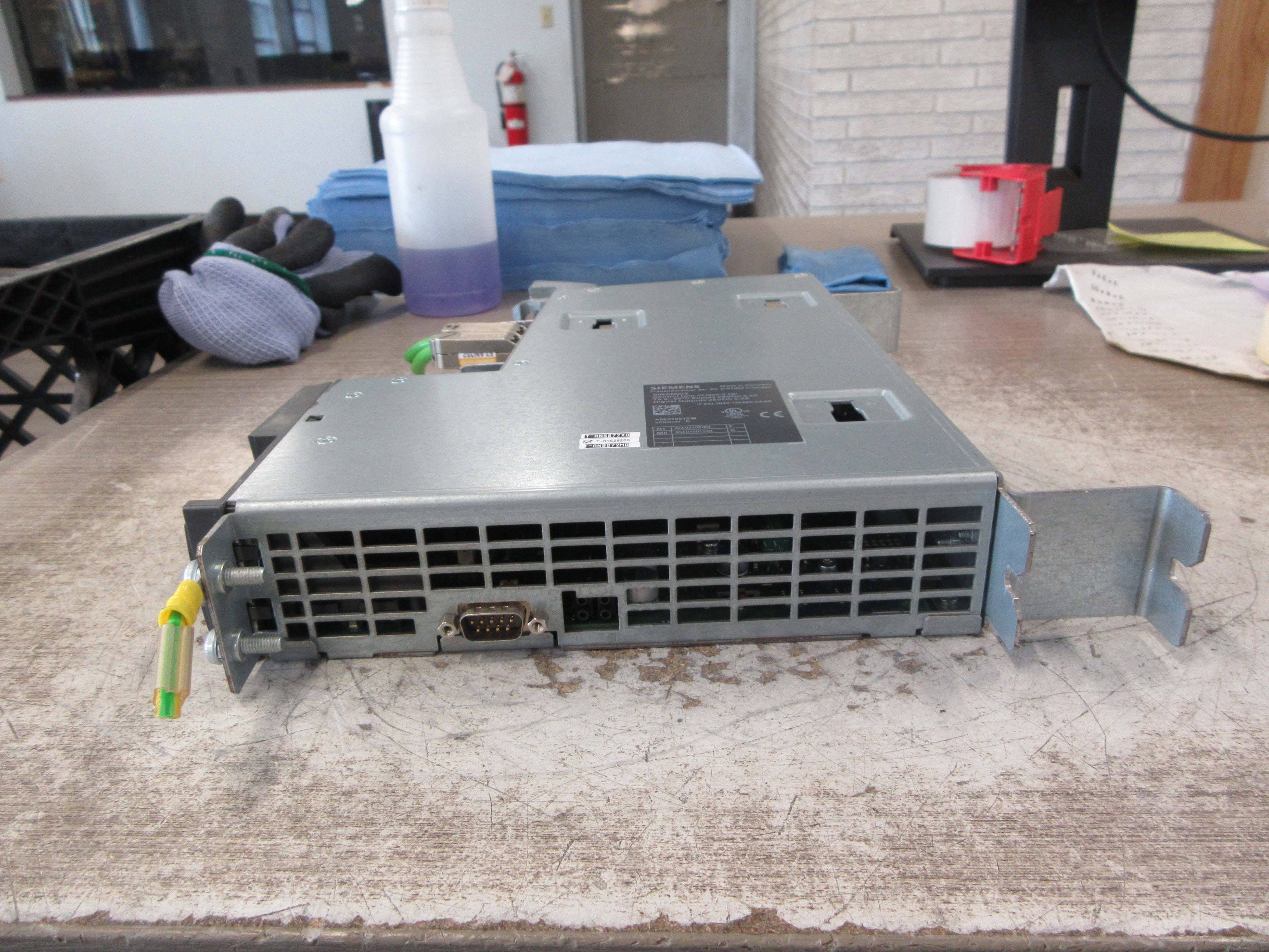 Siemens Sinamics CU320-2 DP Control Unit 6SL3040-1MA00-0AA0 Ver. C 24VDC Used