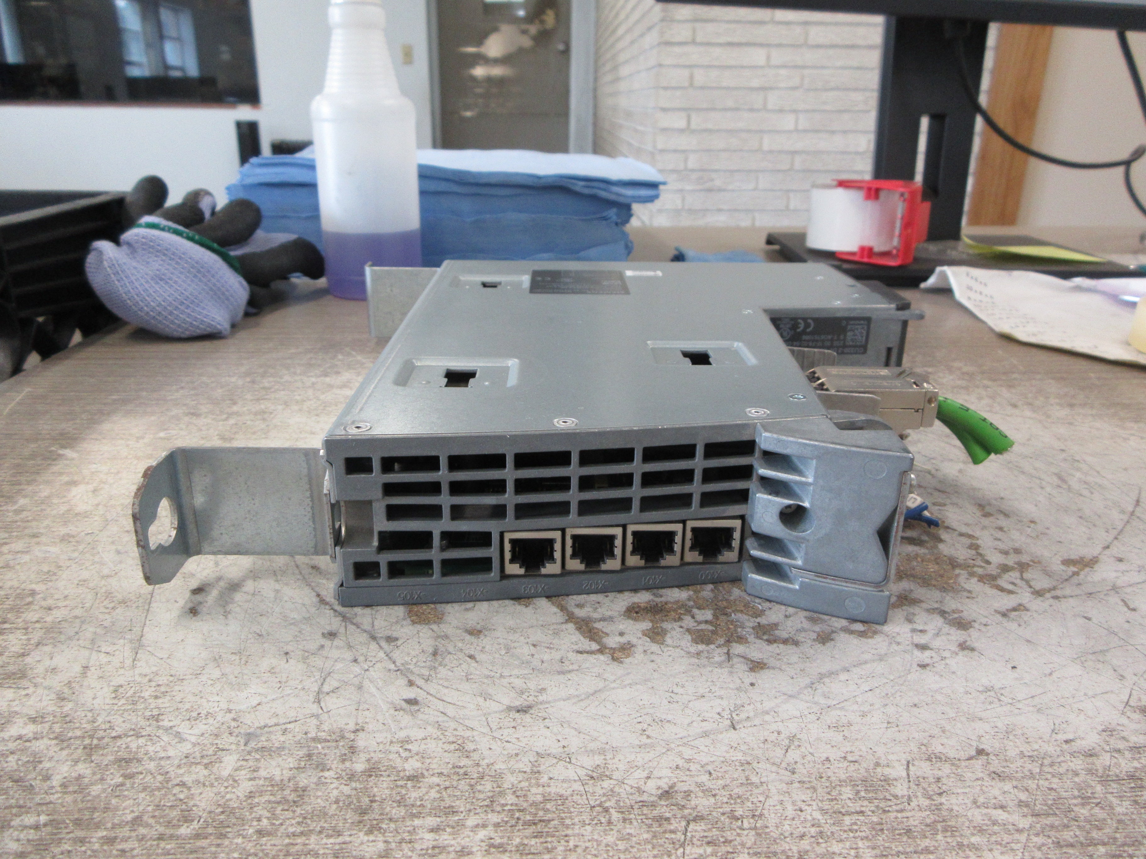 Siemens Sinamics CU320-2 DP Control Unit 6SL3040-1MA00-0AA0 Ver. C 24VDC Used