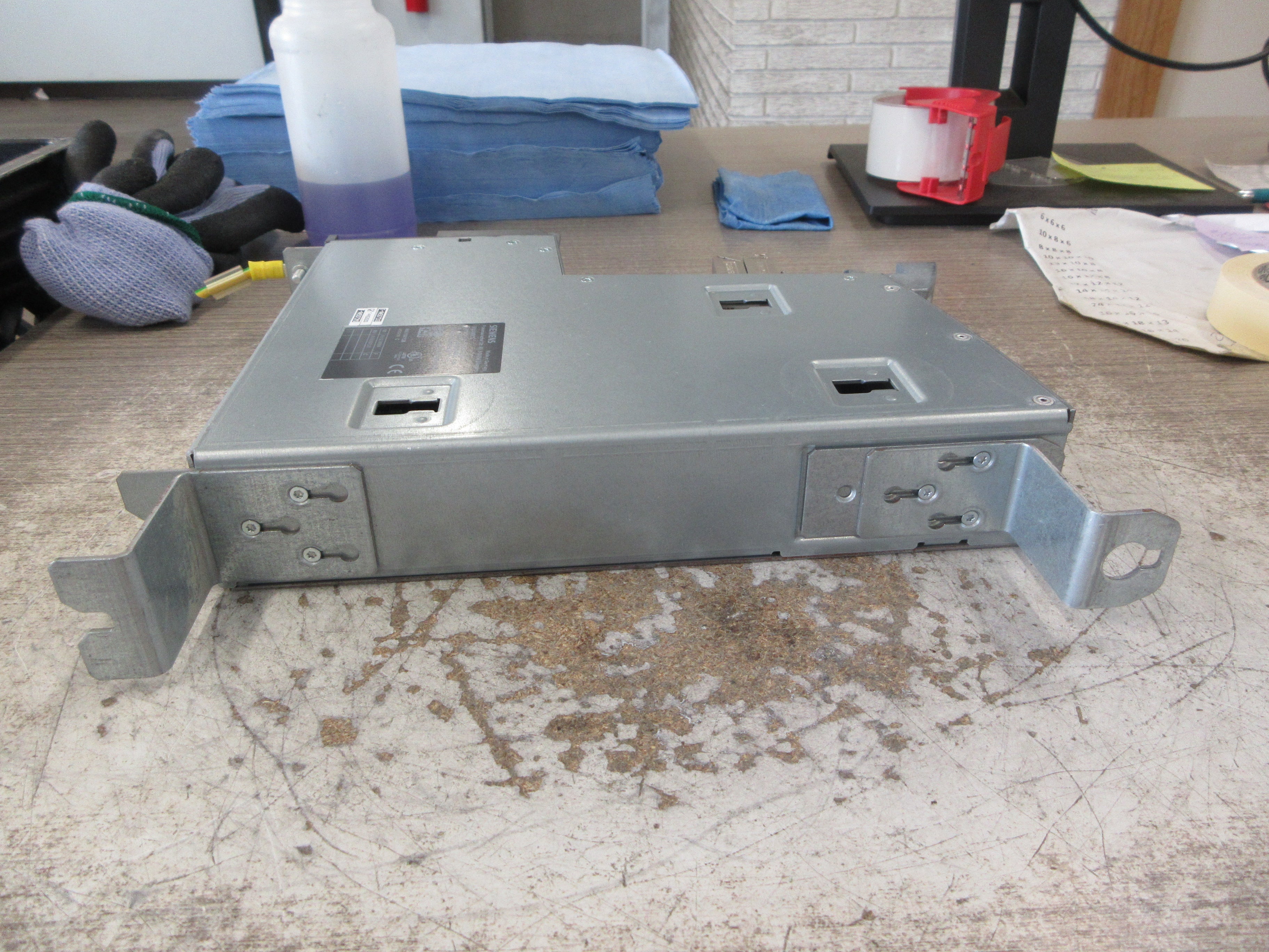 Siemens Sinamics CU320-2 DP Control Unit 6SL3040-1MA00-0AA0 Ver. C 24VDC Used
