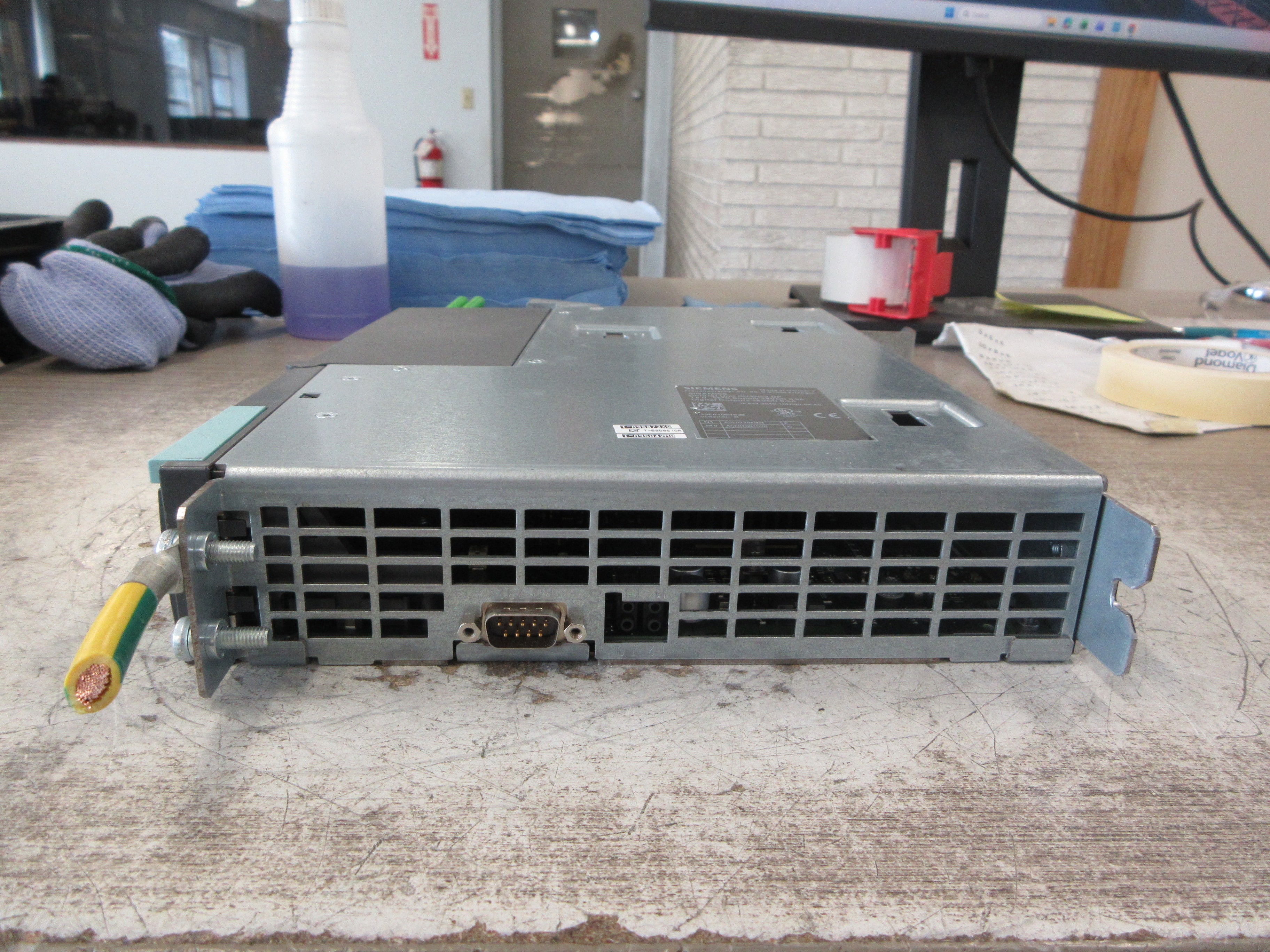 Siemens Sinamics CU320-2 DP Control Unit 6SL3040-1MA00-0AA0 Ver. C 24VDC Used
