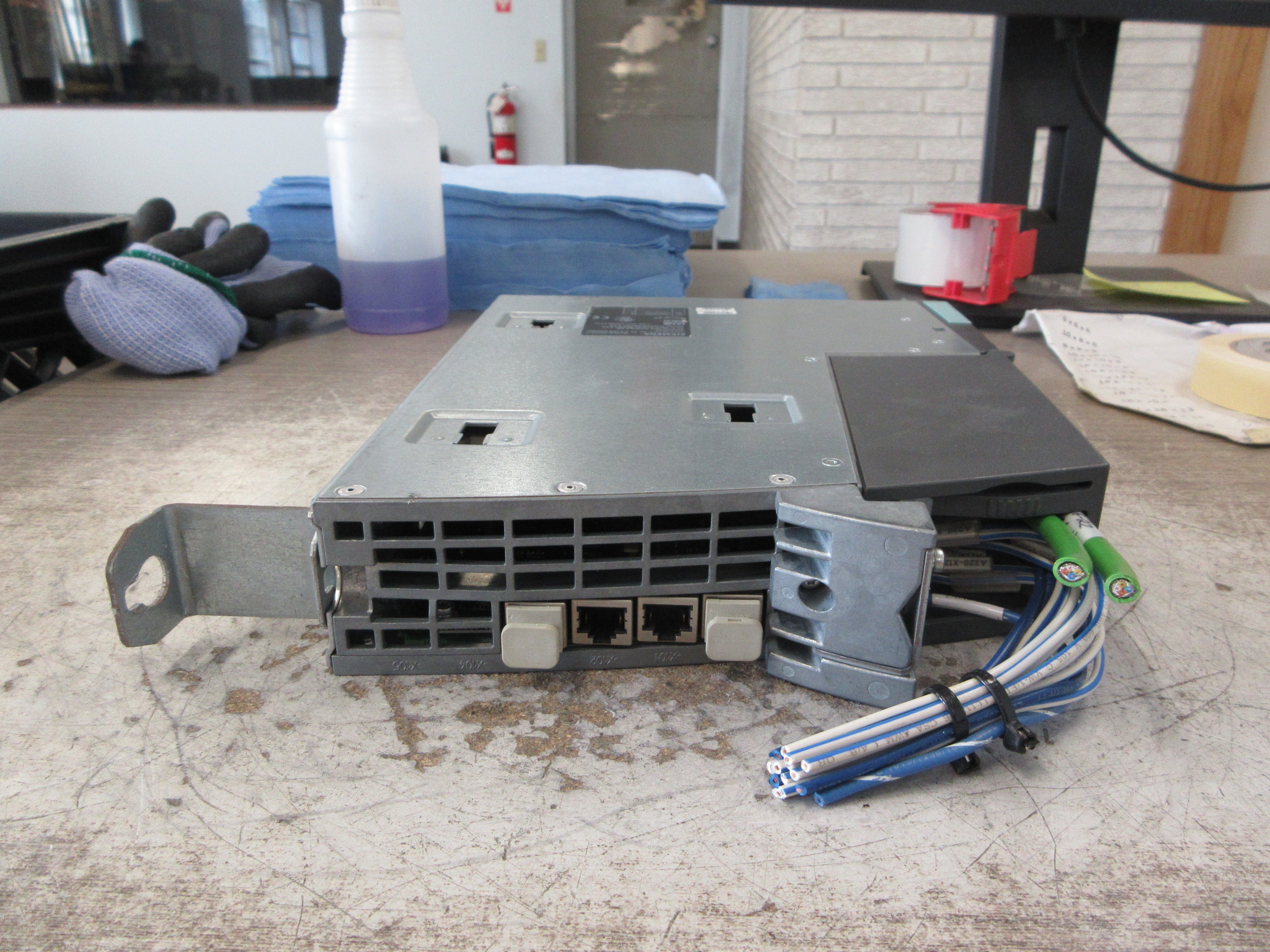 Siemens Sinamics CU320-2 DP Control Unit 6SL3040-1MA00-0AA0 Ver. C 24VDC Used