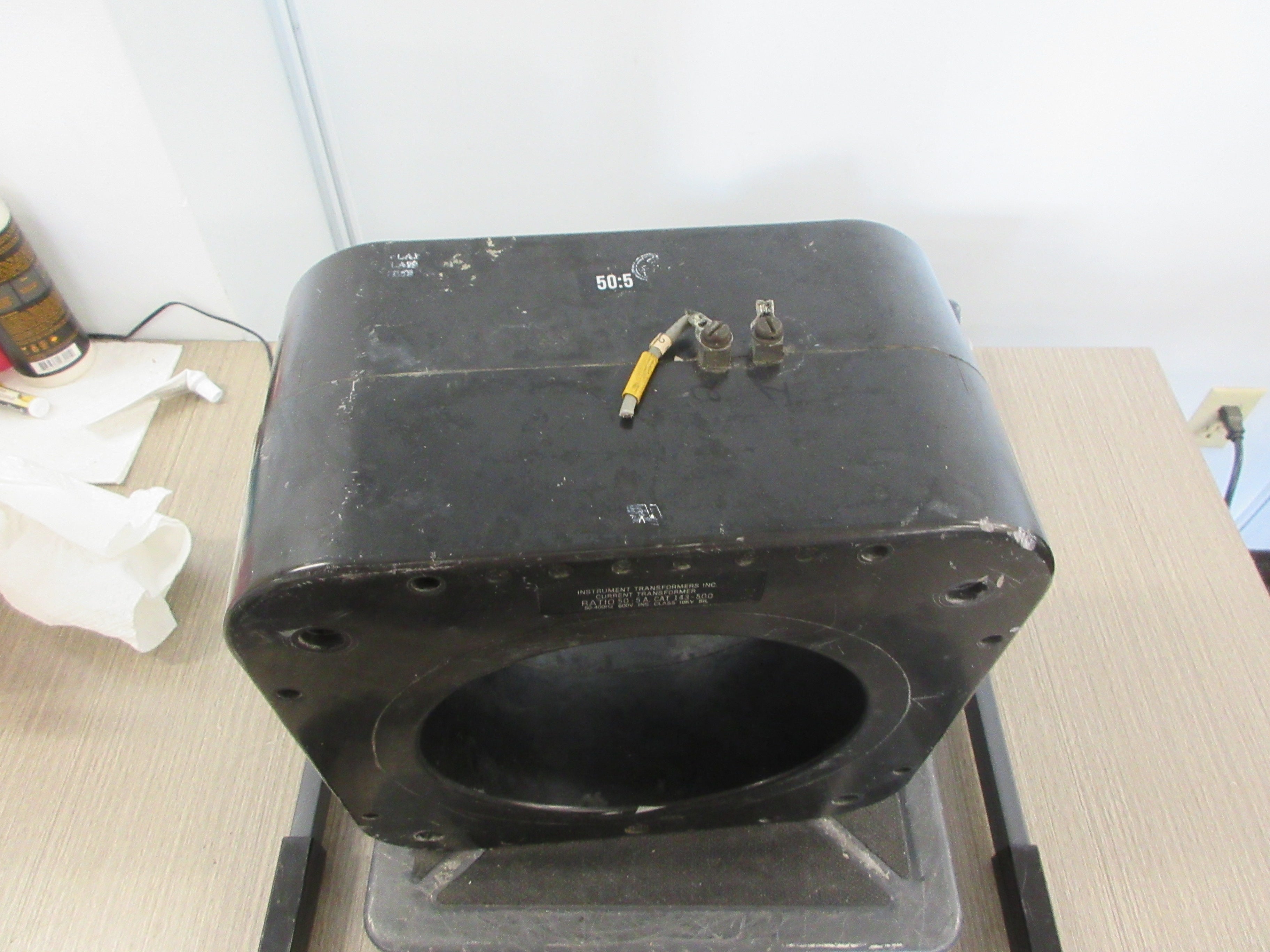 Instrument Transformers Current Transformer 143-500 Ratio 50:5A 600V Used