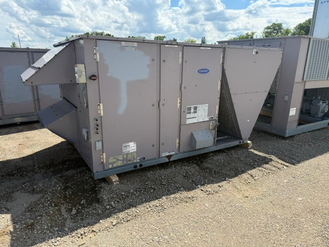 Carrier 48HGE Rooftop Unit 48HGE028AA-6--AG 25 Tons 460V 3Ph Used
