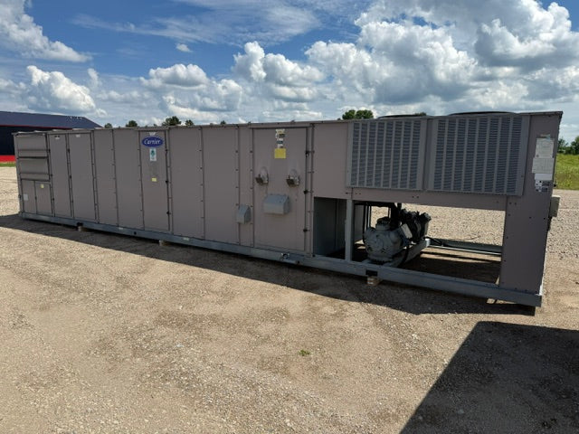 Carrier 48ZA Rooftop Unit 48ZAH055A-K 55 TON 460V 3Ph MFD: 2003 Used