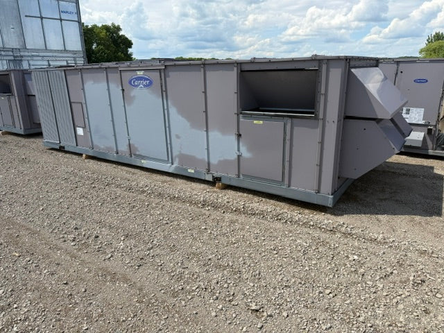 Carrier 48ZC Rooftop Unit 48ZCJ035A--600KD 35 Ton 460V 3Ph Natural Gas Heat Used