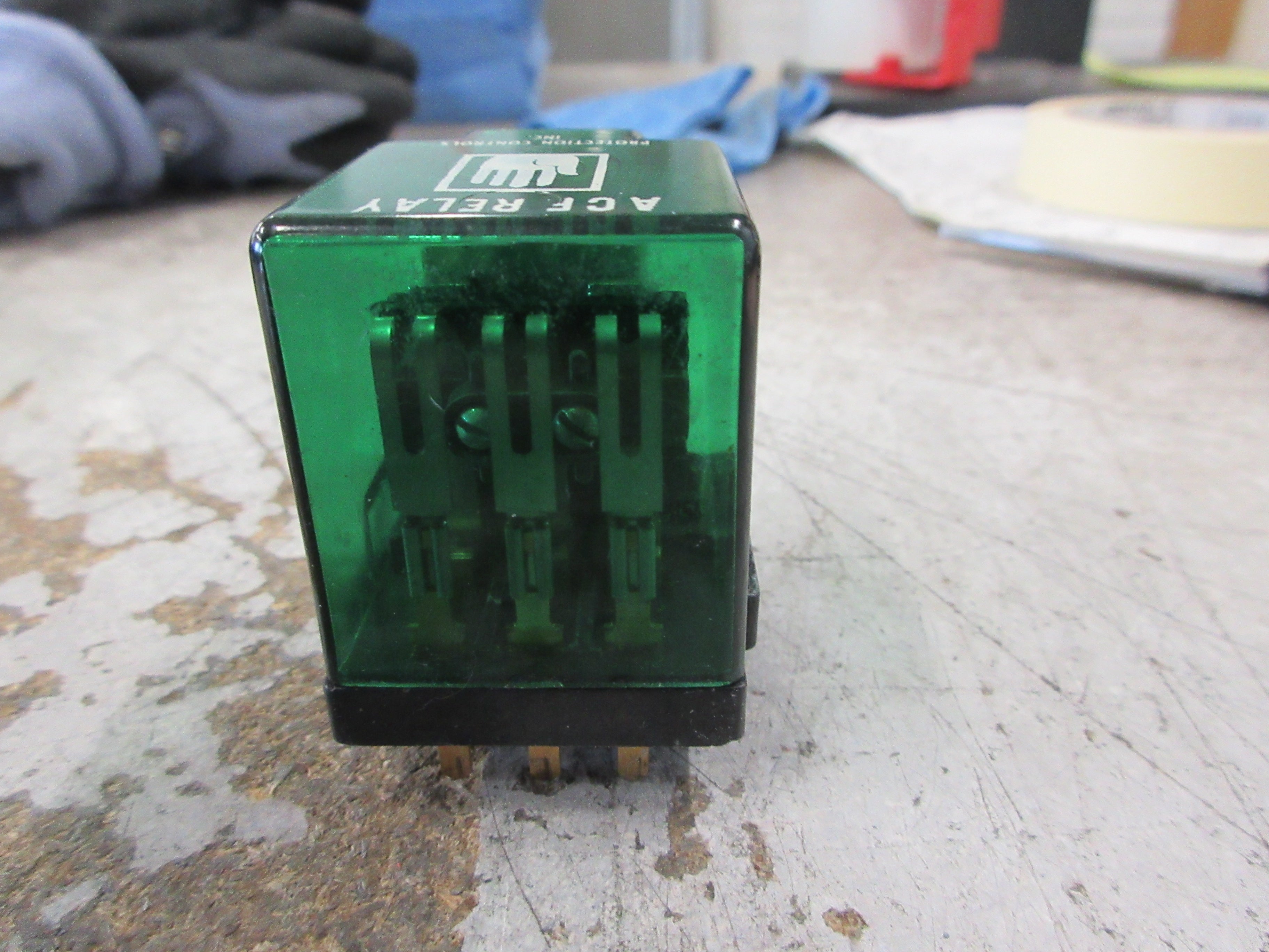 Protection Controls Relay ACF 115V Coil Used