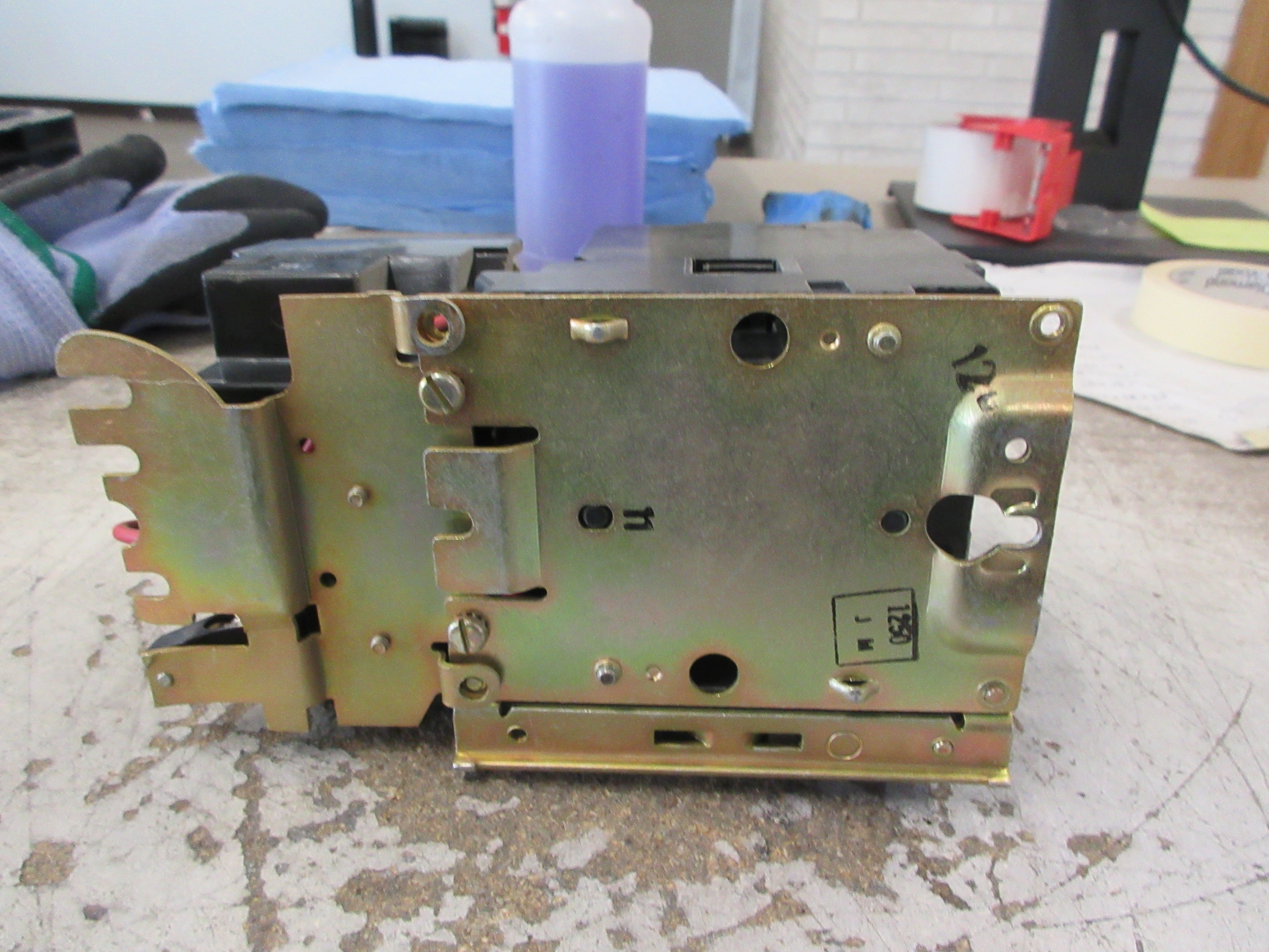 Square D Size 0 Starter 8536 SBG2 Ser. A 120V Coil Used