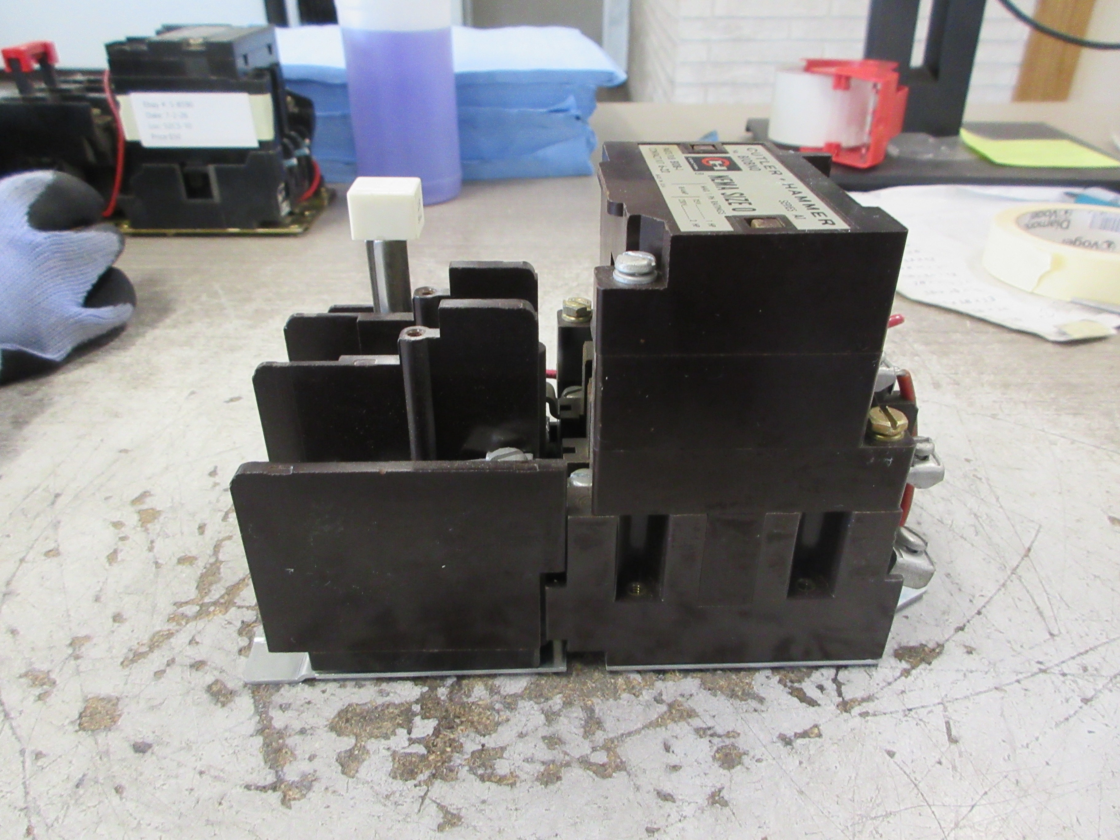 Cutler-Hammer Size 0 Starter B10BN0 Ser. A1 120/240V Coil 18A 115/230V Used