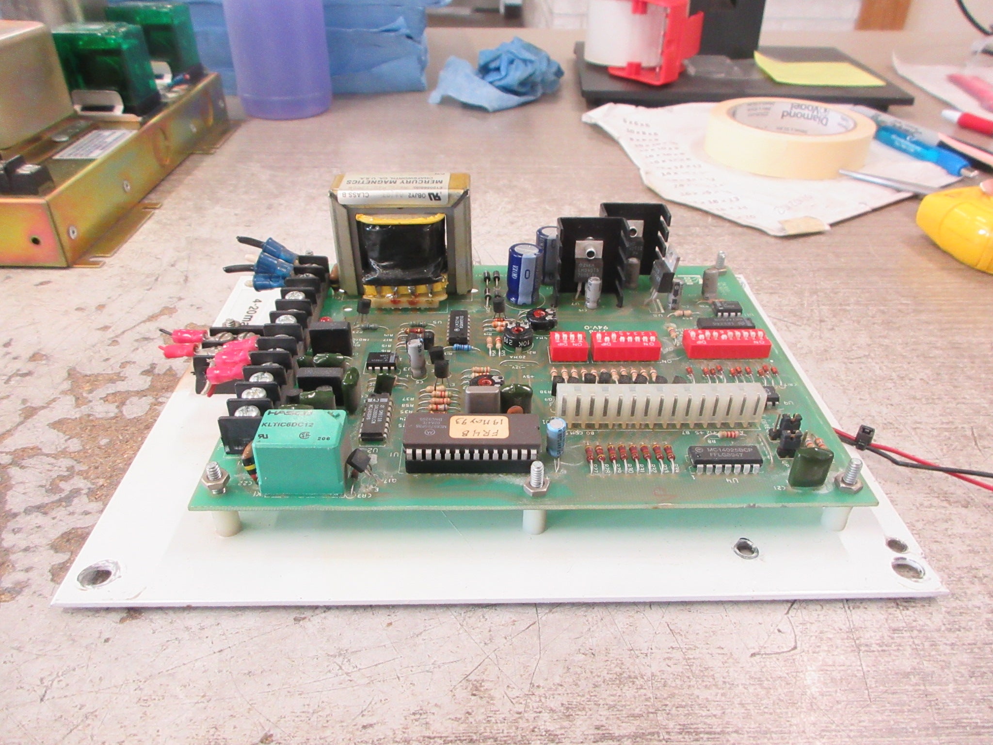 KEI DK 300 Control Board 25-3000-2 Rev. G Used