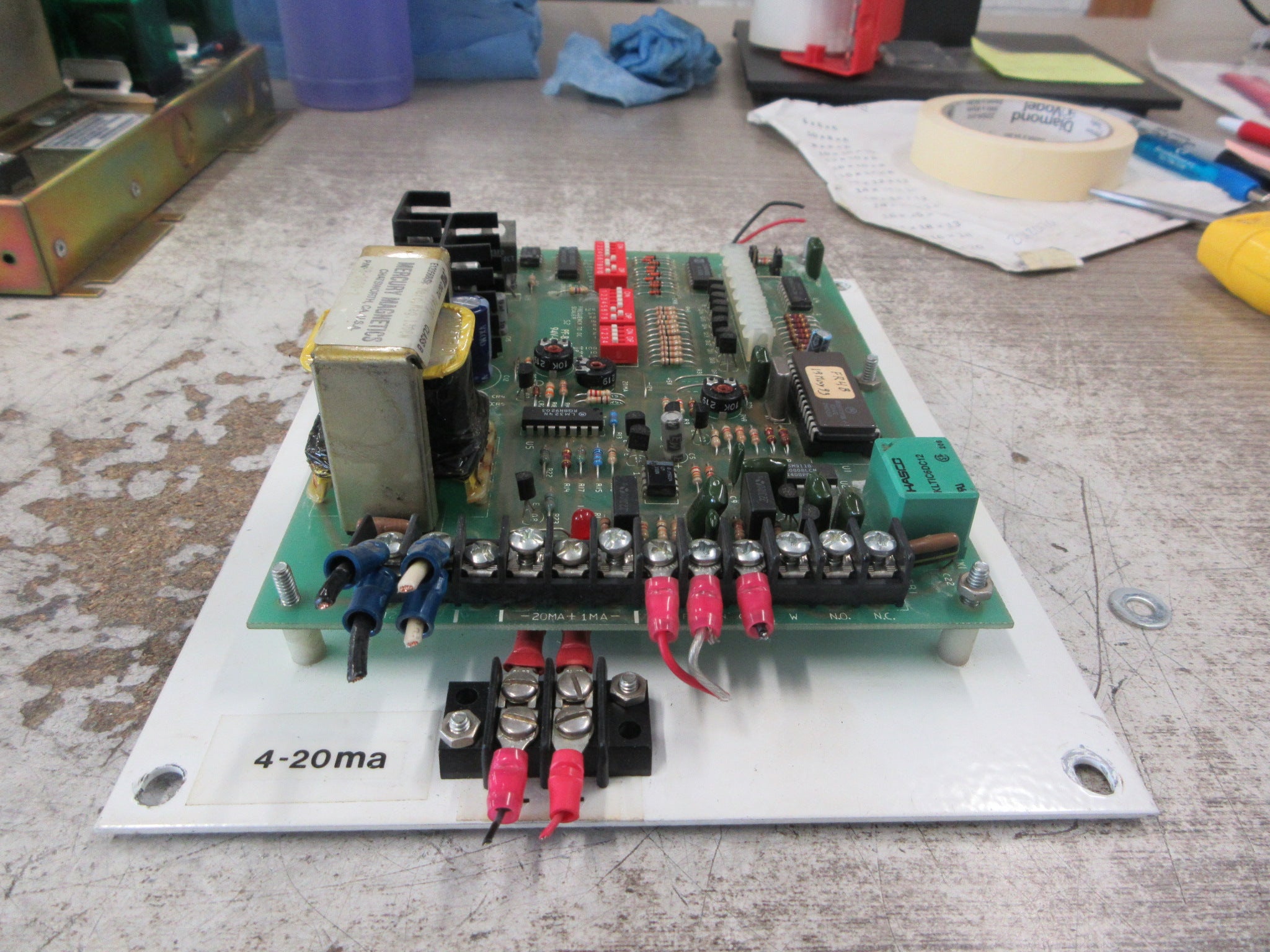 KEI DK 300 Control Board 25-3000-2 Rev. G Used