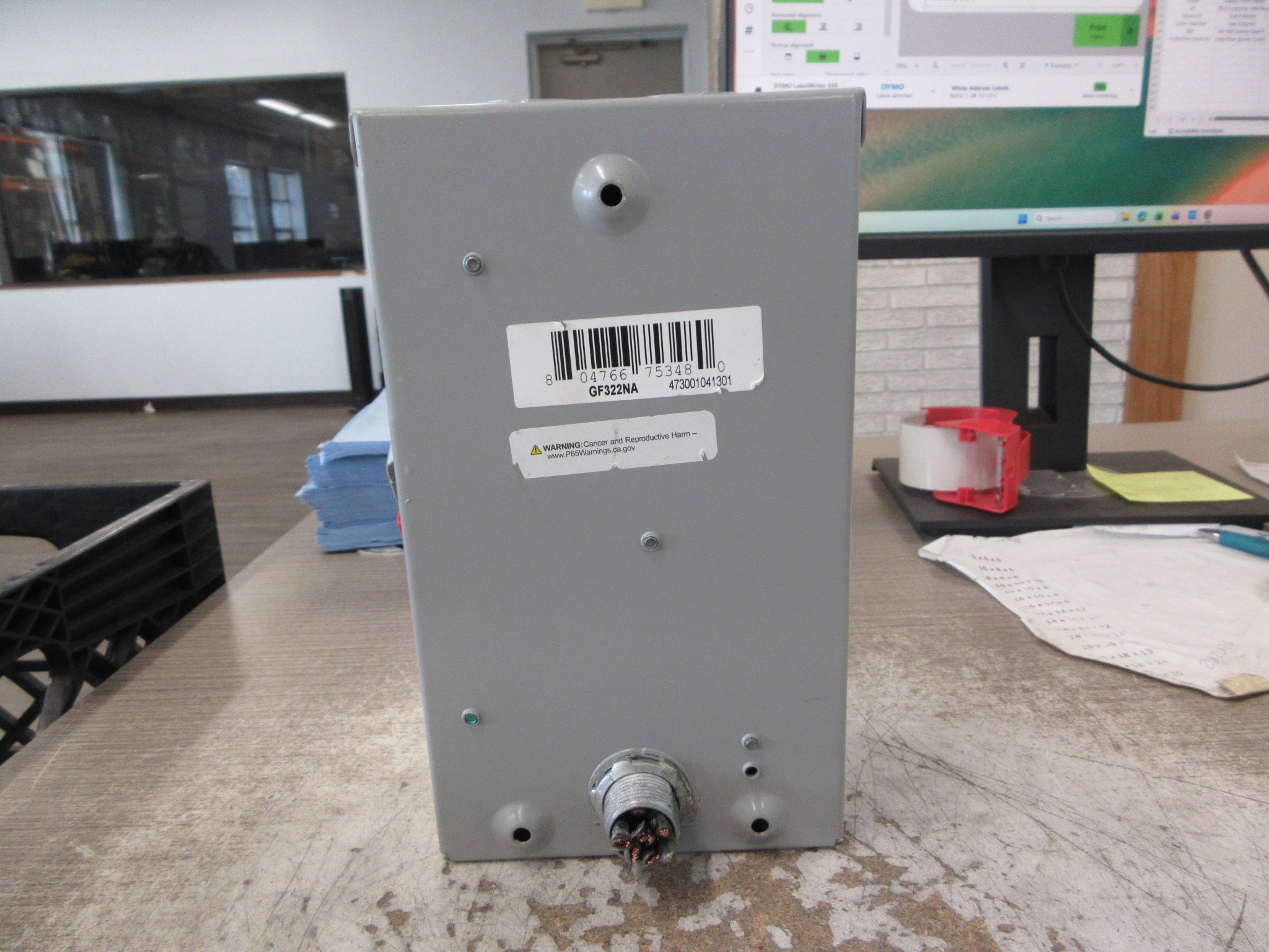 Siemens Fusible Safety Switch/Disconnect GF322NA 60A 240V 3P Used